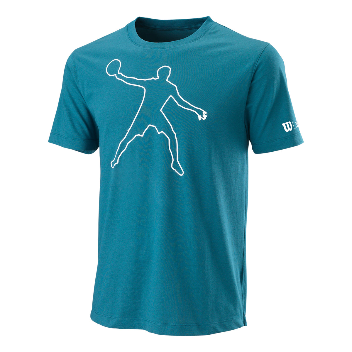 Wilson Bela Tech II T-Shirt Herren-Blau,Weiß