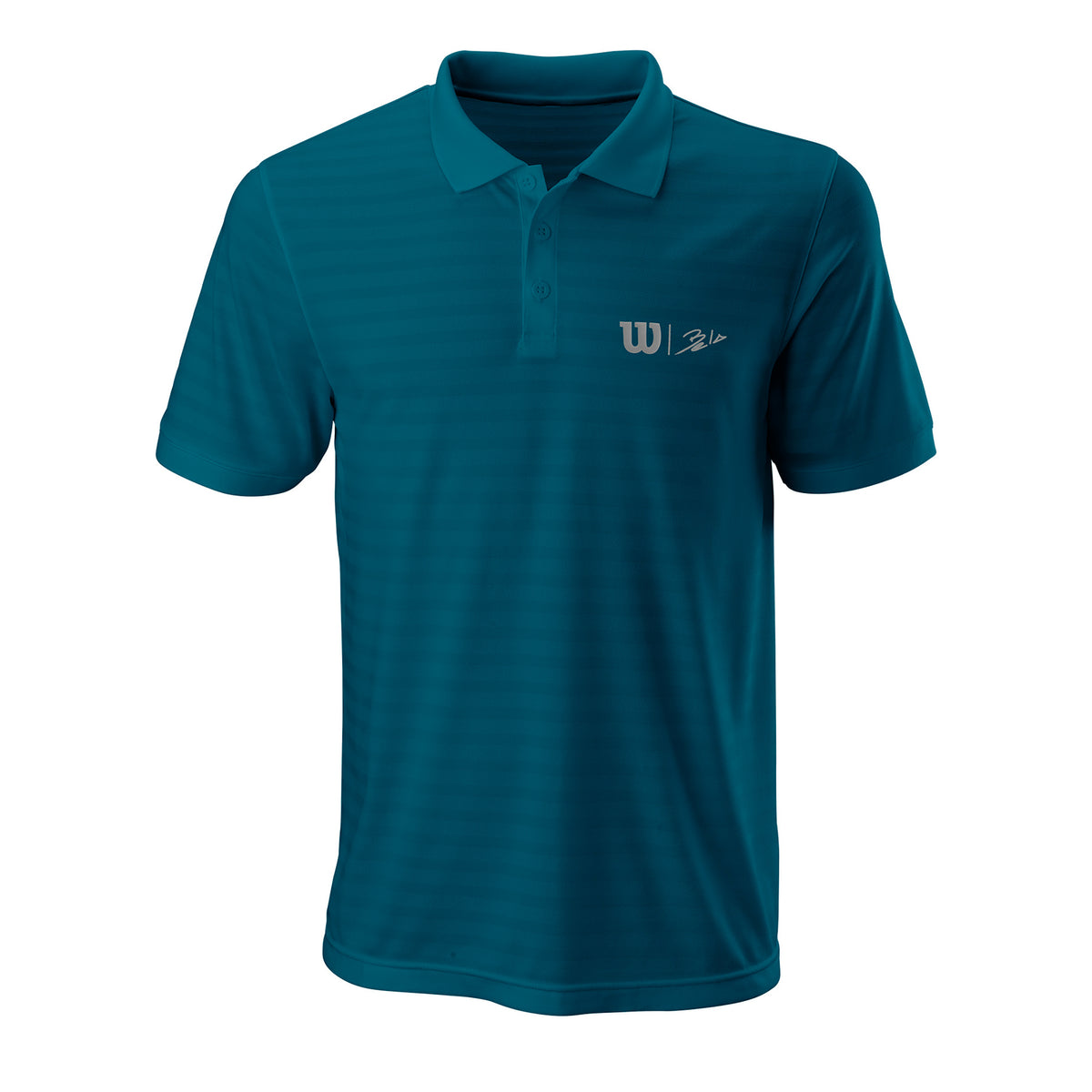 Wilson Bela Stripe II Polo Herren-Blau