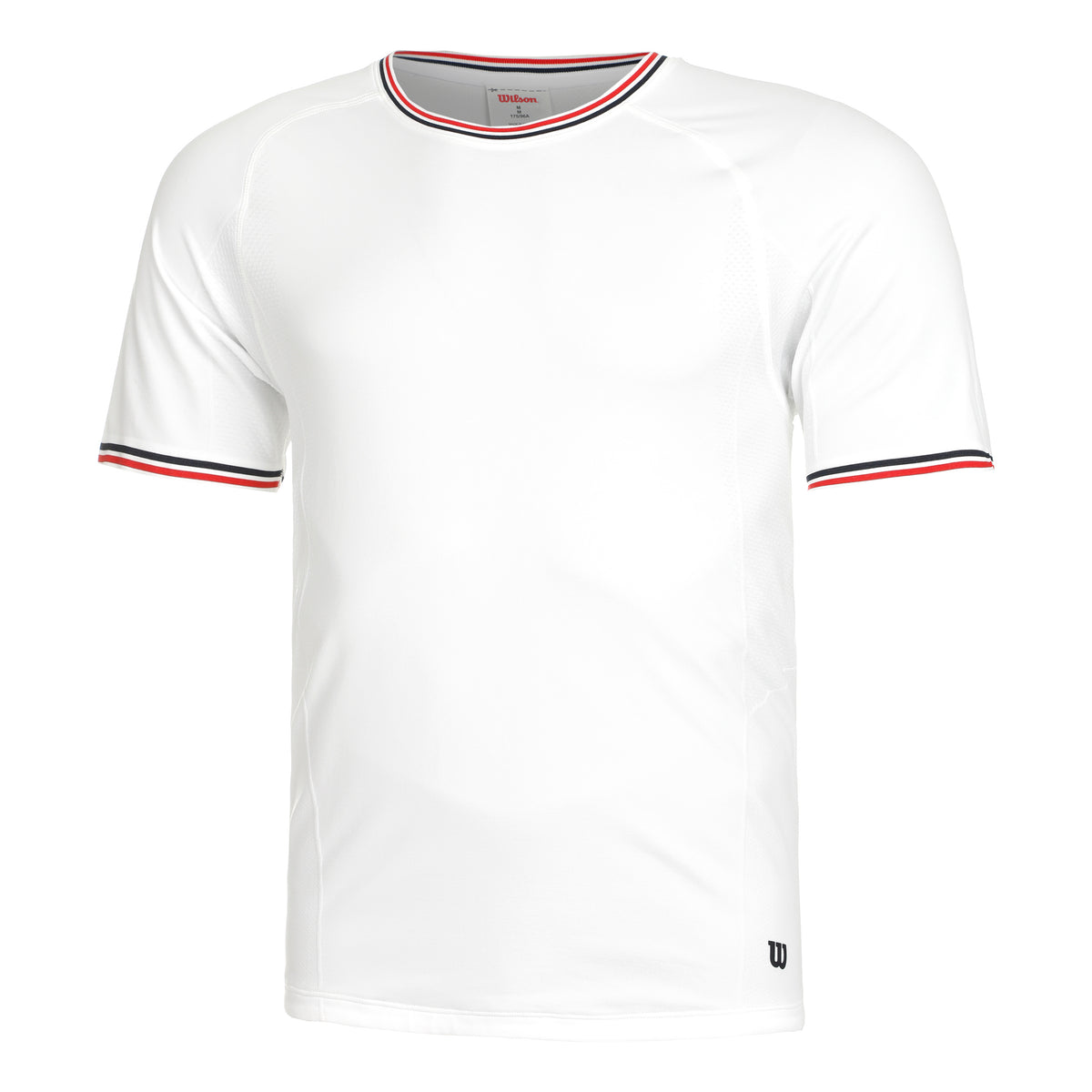 Wilson Court Performance Crew T-Shirt Herren - weiß,