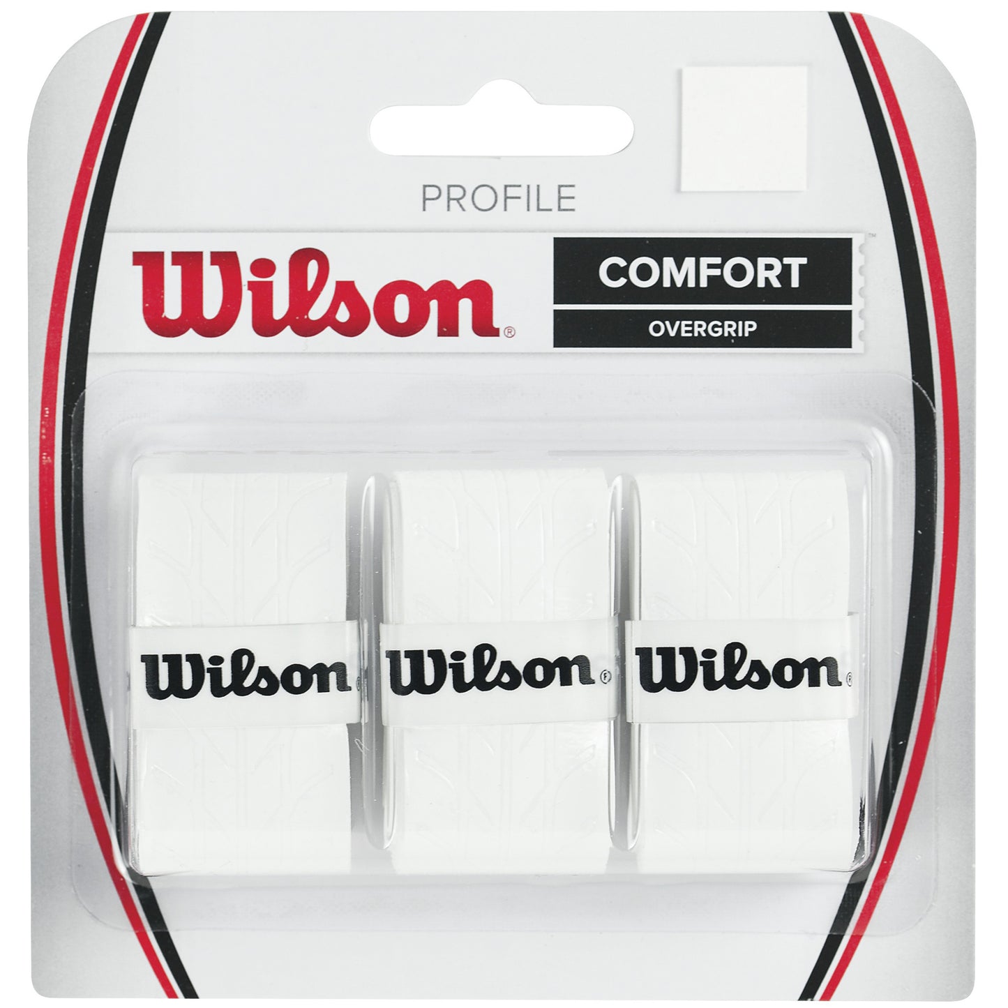 Wilson Profile Overgrip 3er Pack-Weiß