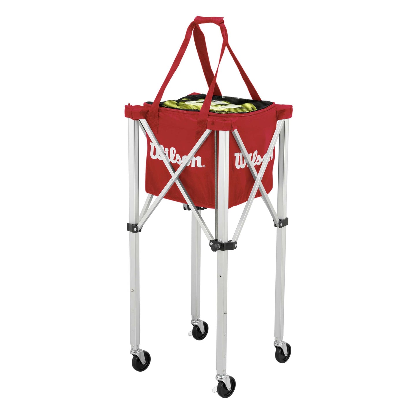 Wilson Tennis Teaching 150 Ballwagen mit Rollen