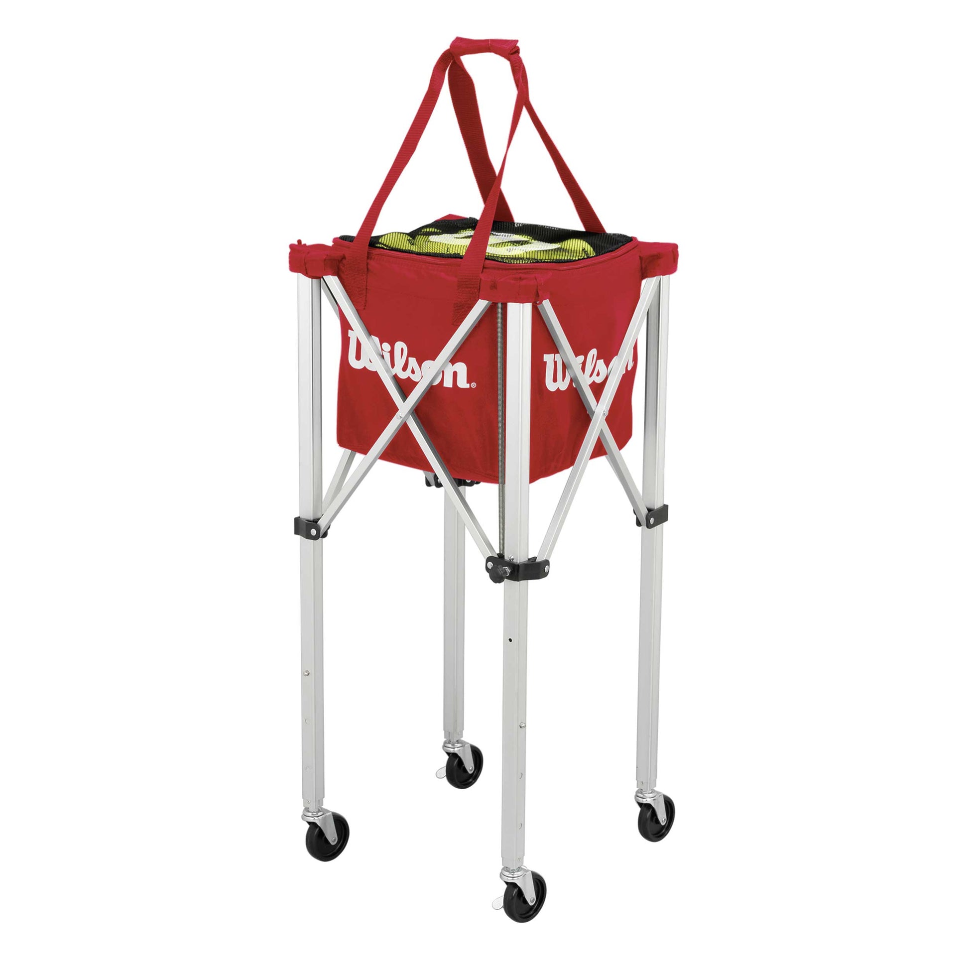 Wilson Tennis Teaching 150 Ballwagen mit Rollen