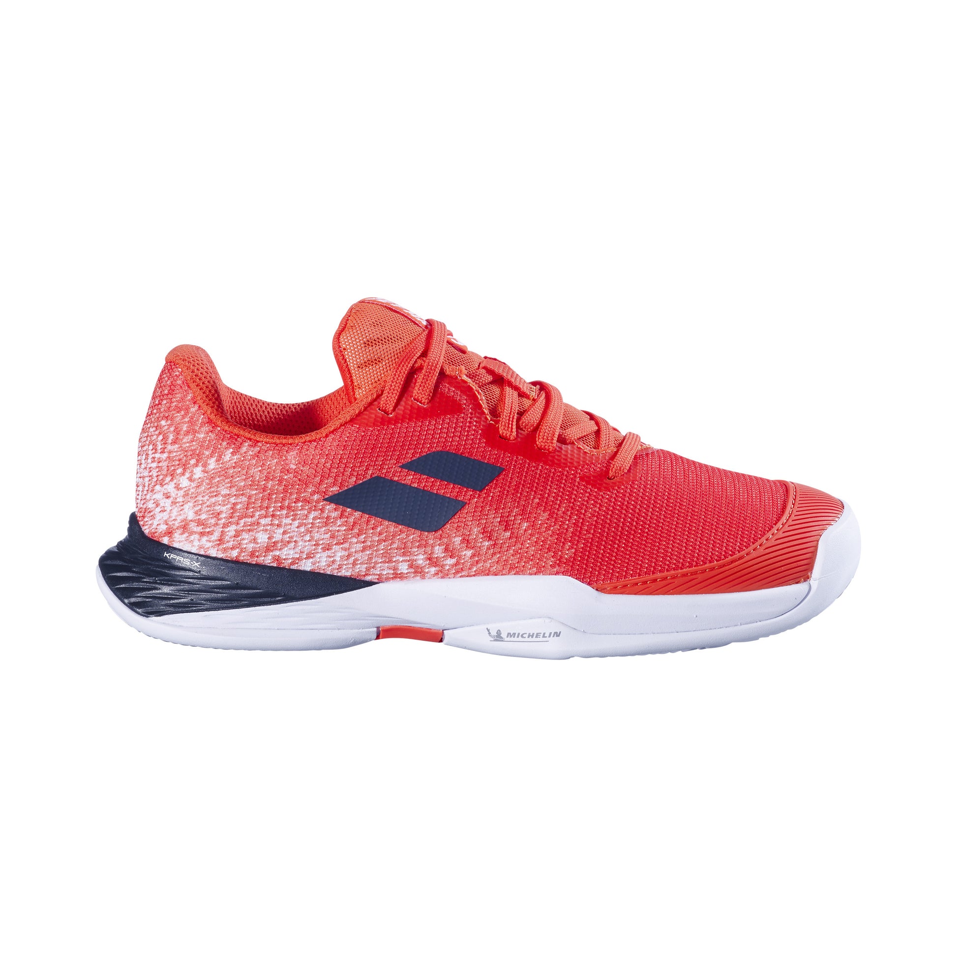 Babolat Jet Mach 3 CLAY Sandplatzschuh Kinder - orange, weiß