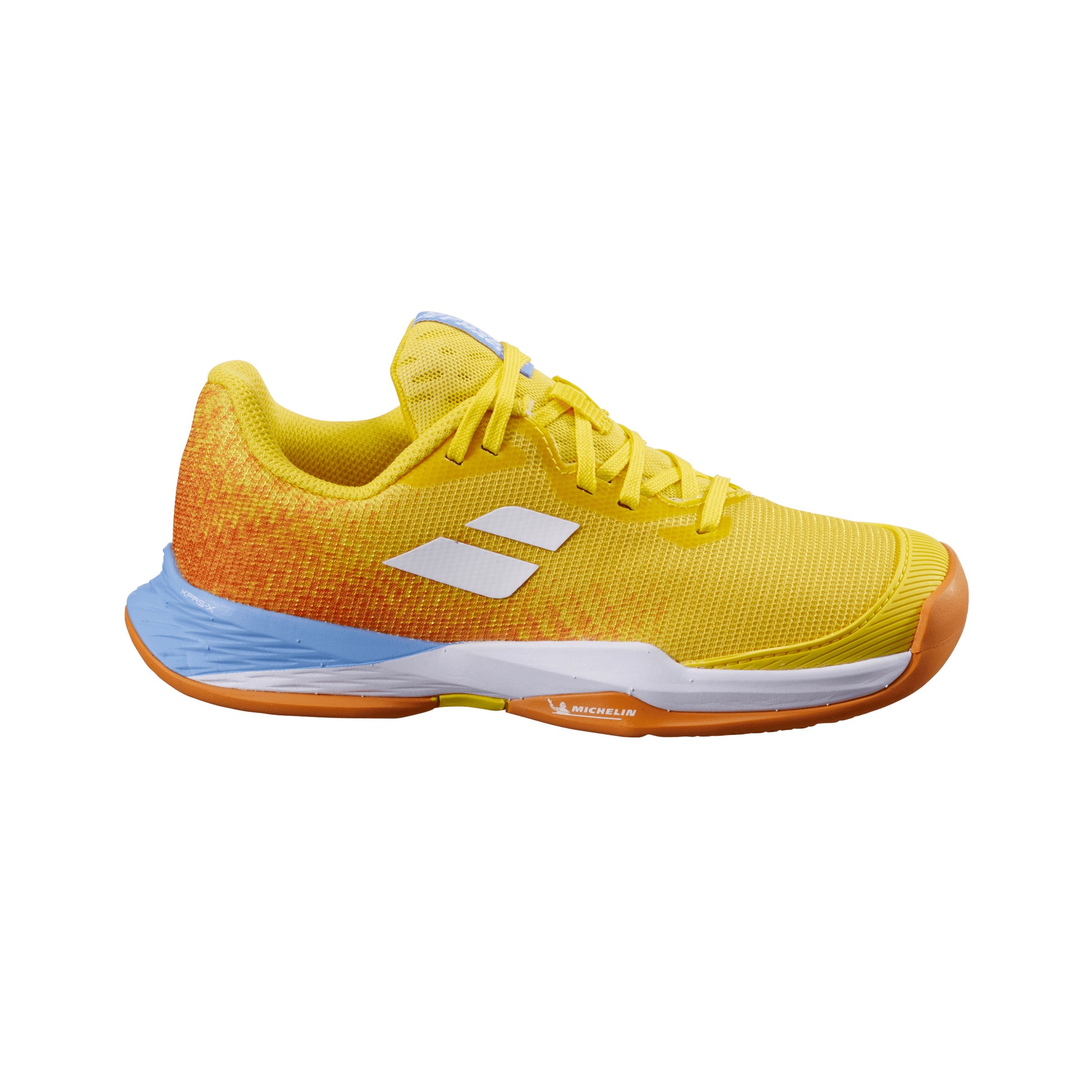 Babolat Jet Mach 3 Allcourtschuh Kinder - gelb, weiß