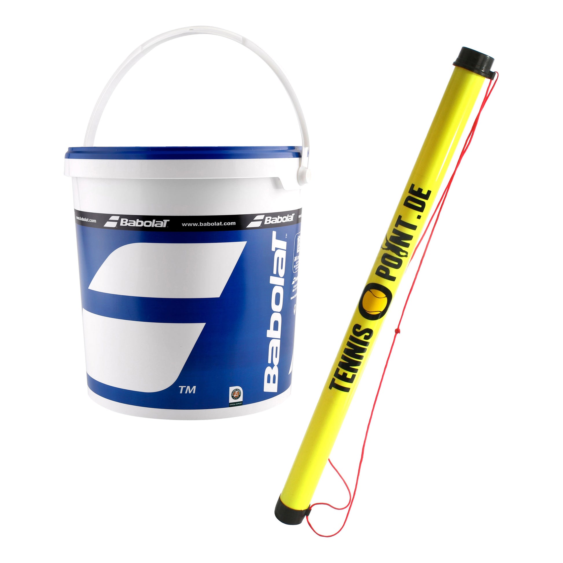 Babolat 36er Eimer Stage 2 plus Ballsammelröhre