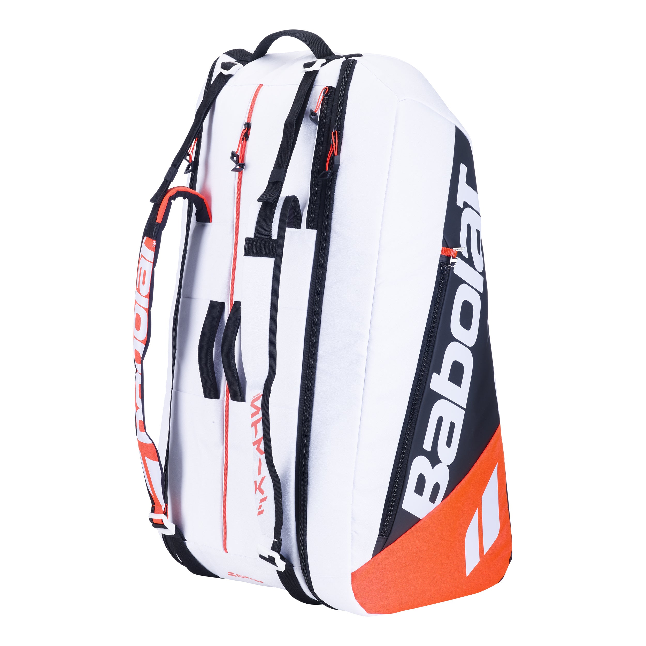 Babolat Pure Strike RH X12 Schlägertasche-Weiß,Rot