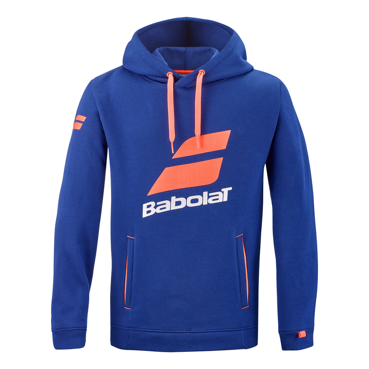 Babolat Exercise Hoody Kinder - blau, koralle