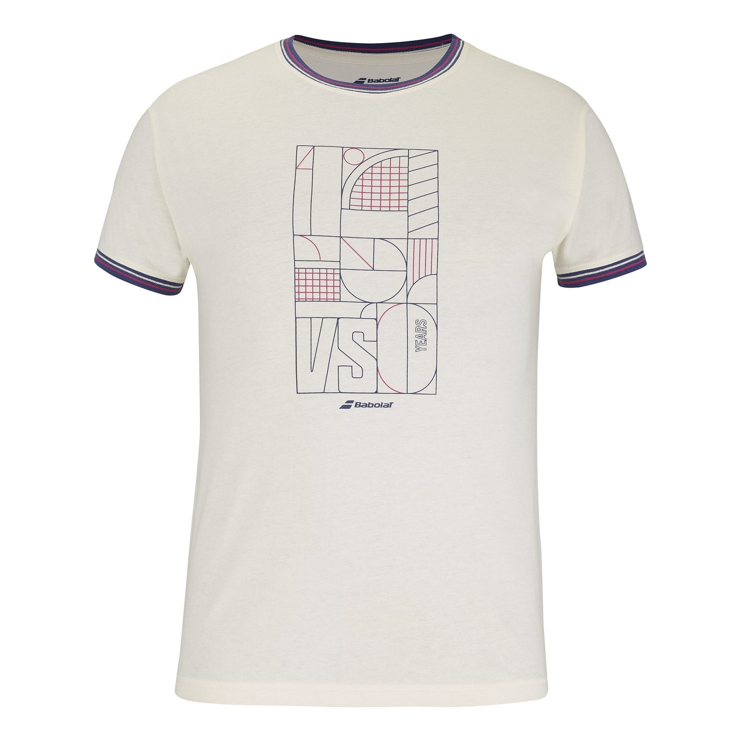 Babolat Exercise T-Shirt Herren - creme,