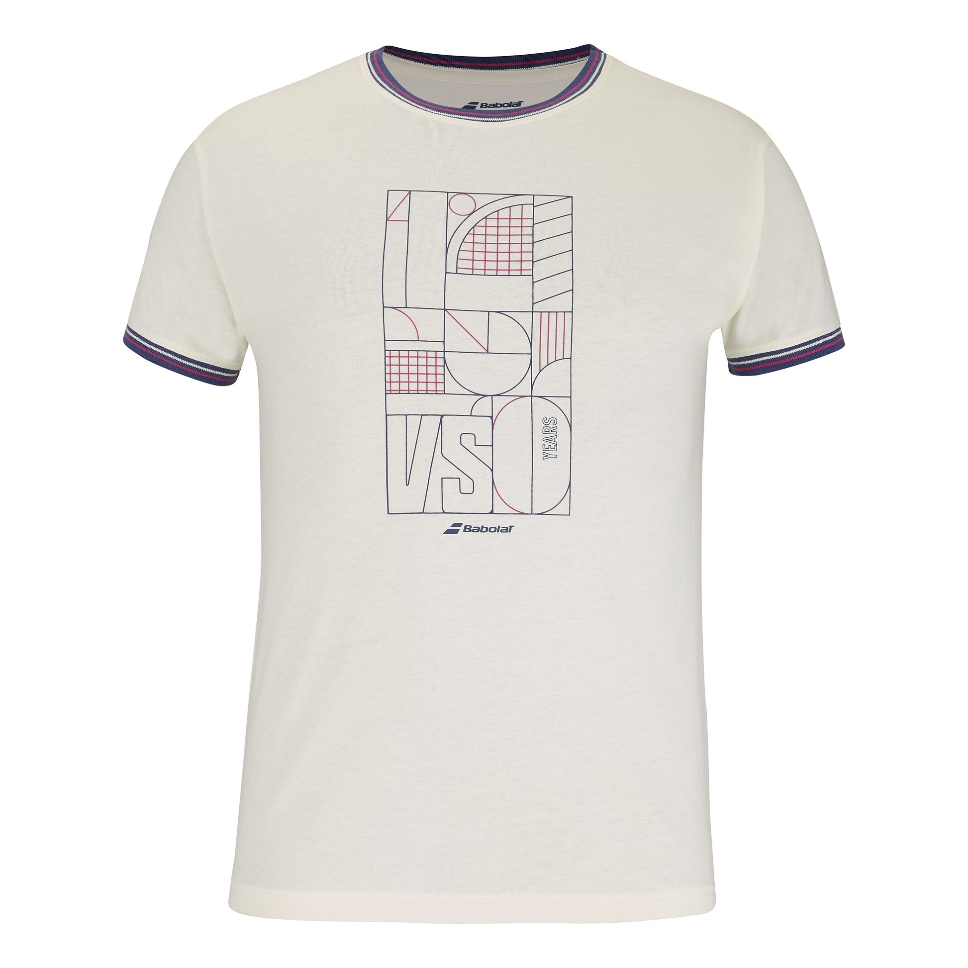Babolat Exercise T-Shirt Herren - creme,