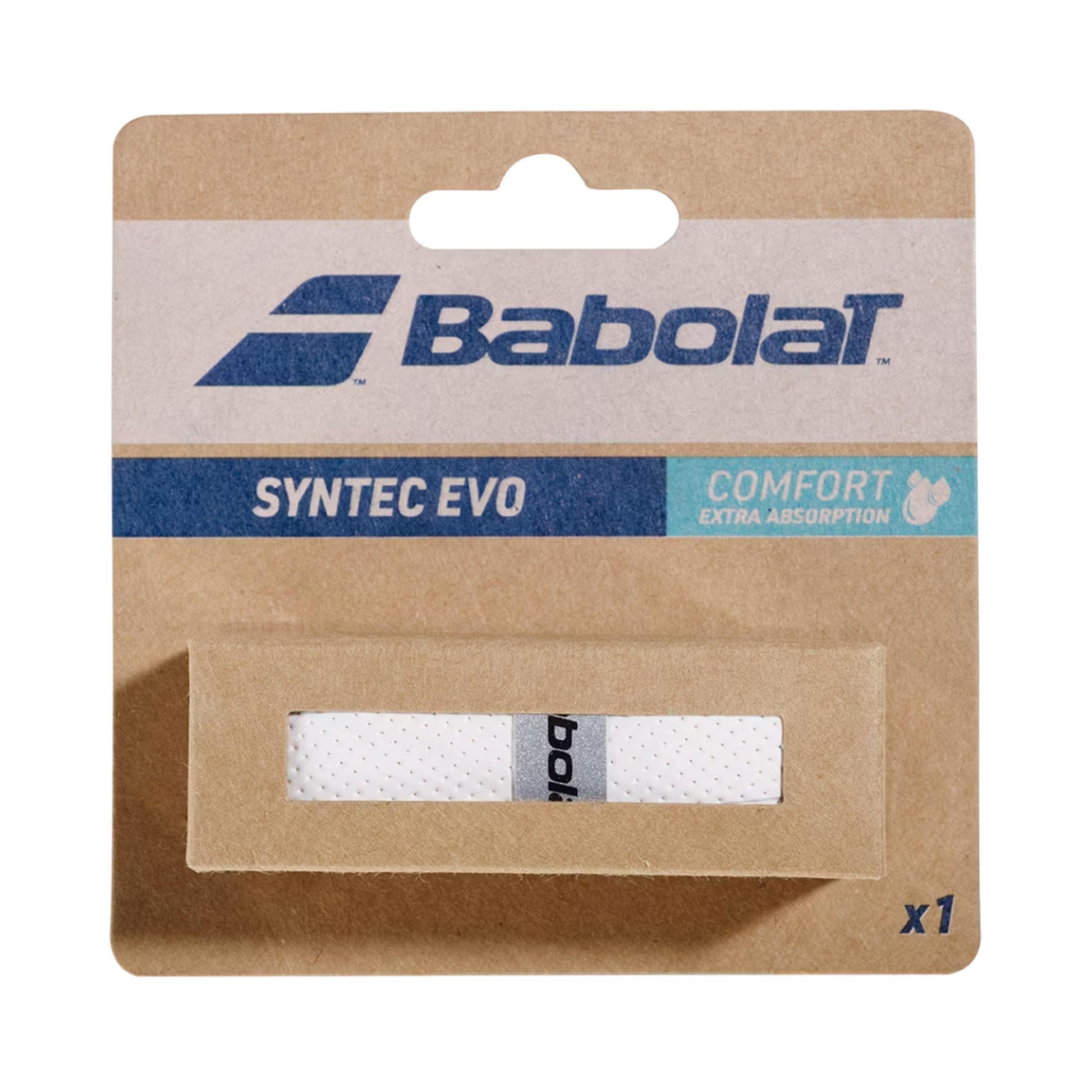 Babolat Syntec Evo Grip 1er Pack-Weiß