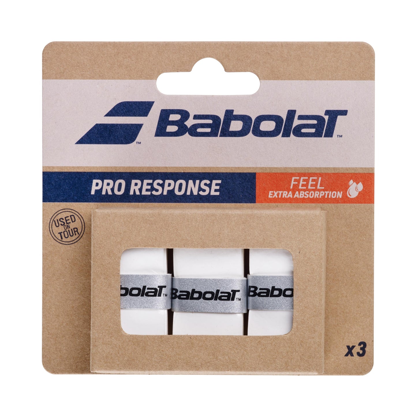 Babolat Pro Response 3er Pack-Weiß
