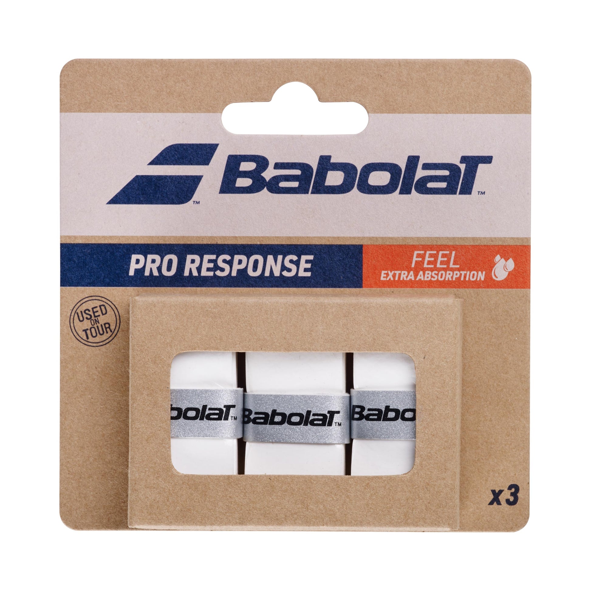 Babolat Pro Response 3er Pack-Weiß
