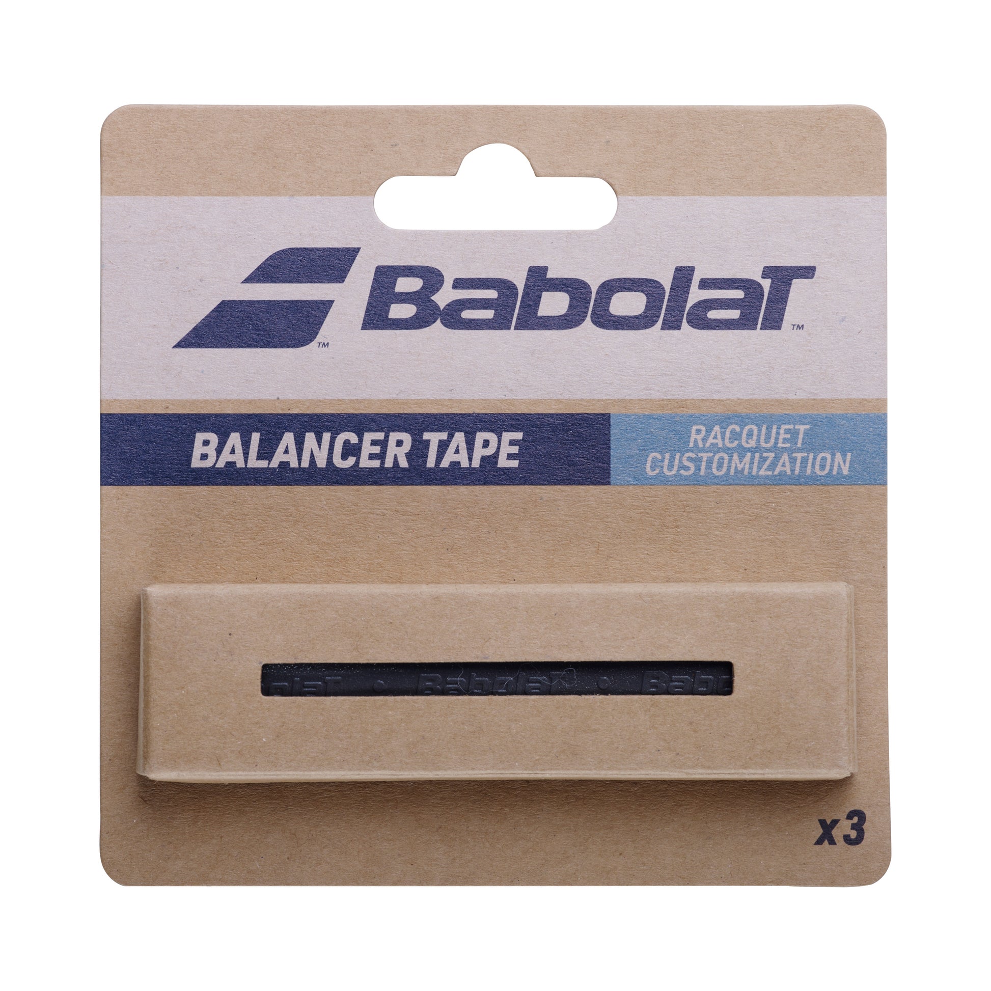 Babolat Balancer Tape 3x3 Bleiband-Schwarz