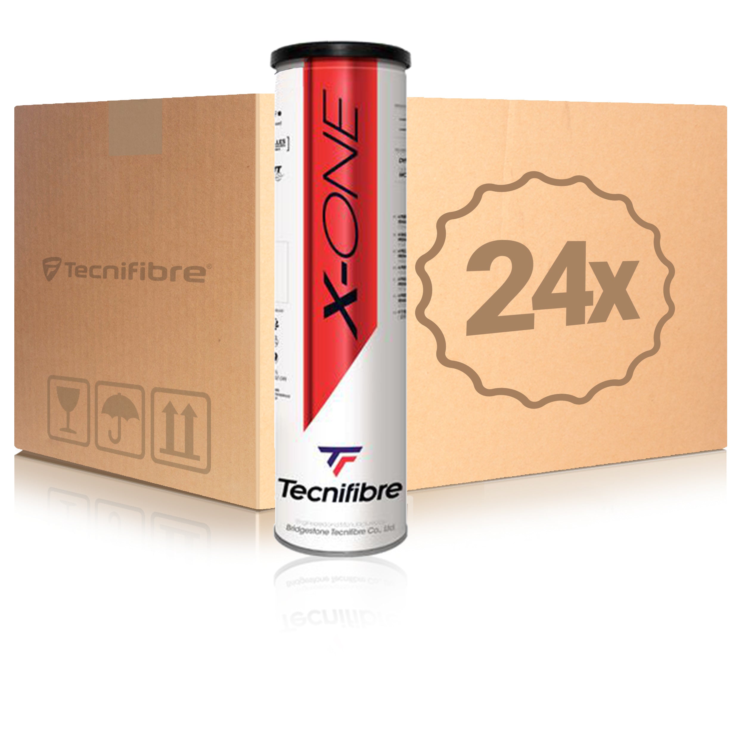 Tecnifibre 24x 4er Dose X-One Swiss