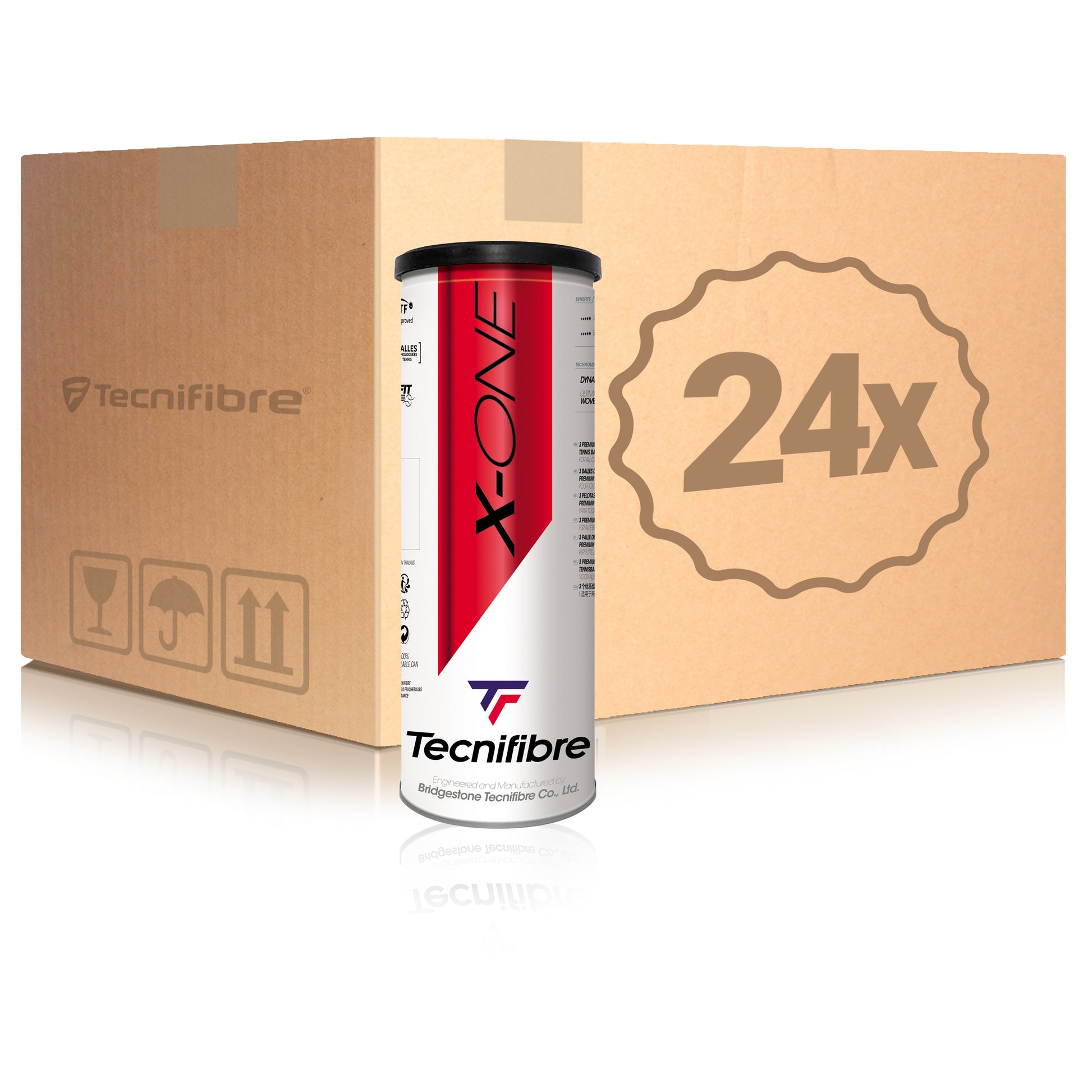 Tecnifibre 24x 3er Dose X-One im Karton