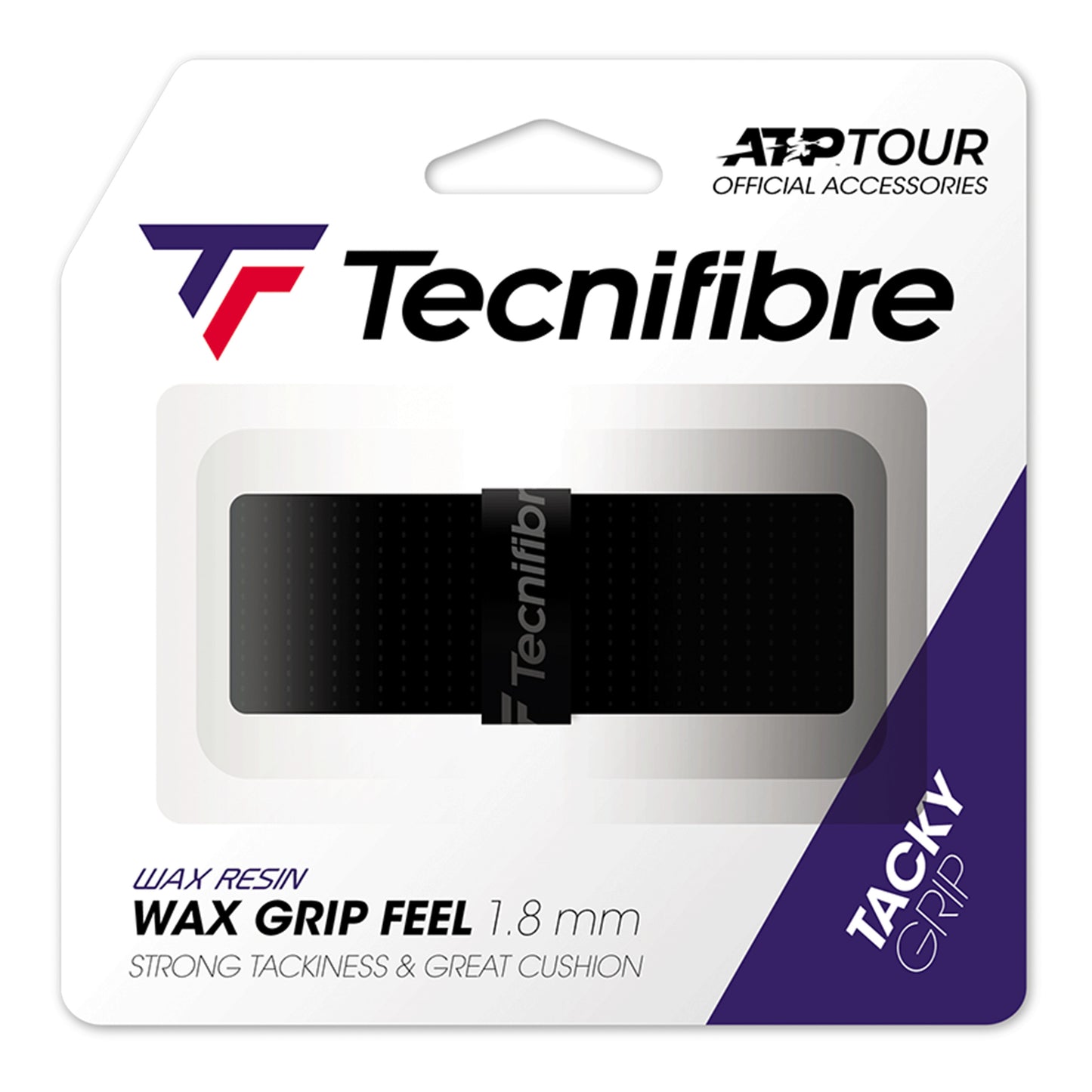Tecnifibre Wax Feel Grip 1er Pack-schwarz