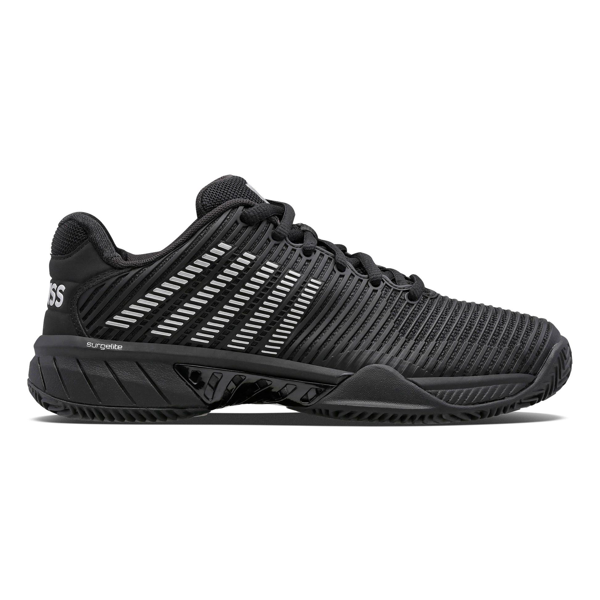 K-Swiss Hypercourt Express 2 Sandplatzschuh Special Edition Damen - schwarz, silber