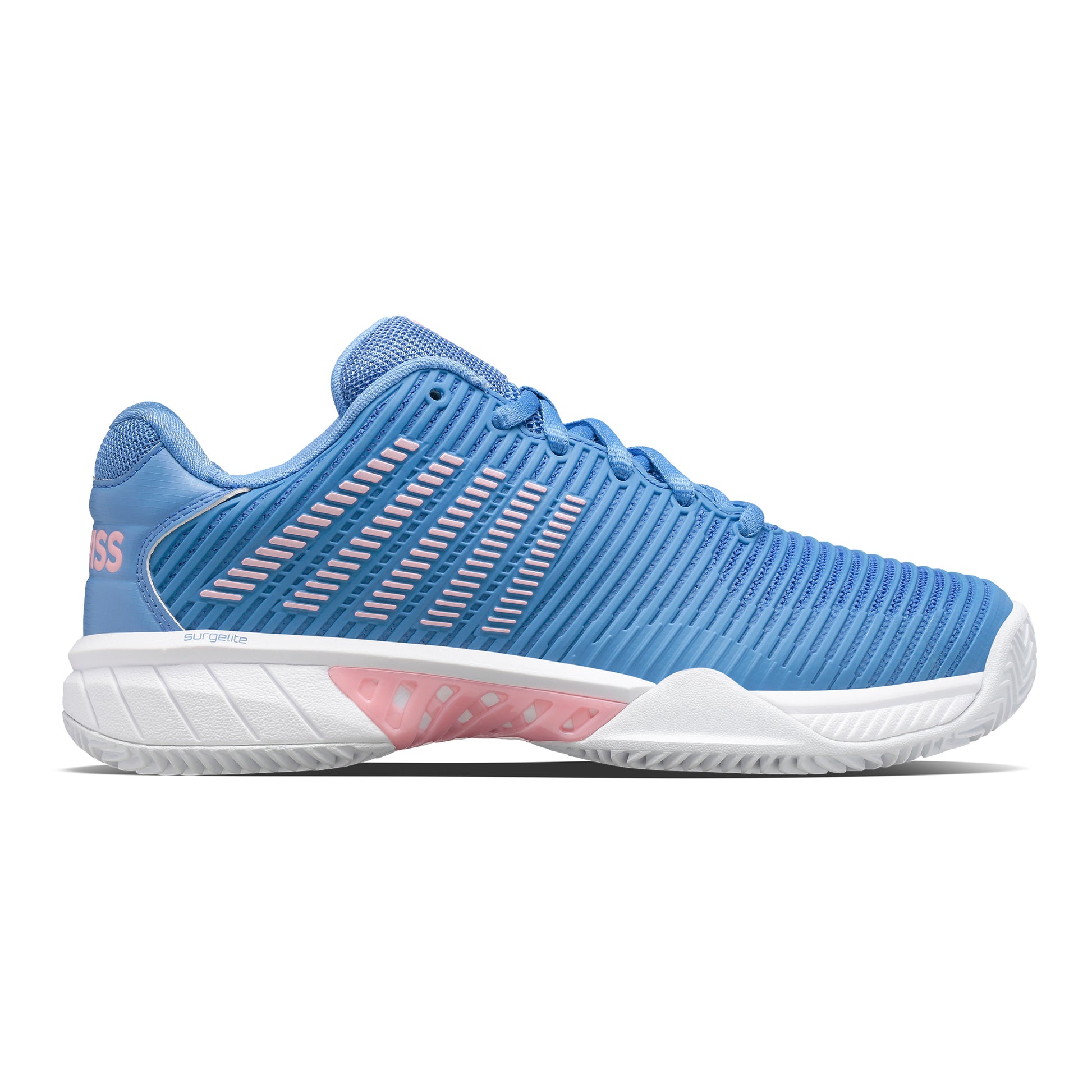 K-Swiss Hypercourt Express 2 Sandplatzschuh Special Edition Damen - blau, rosa
