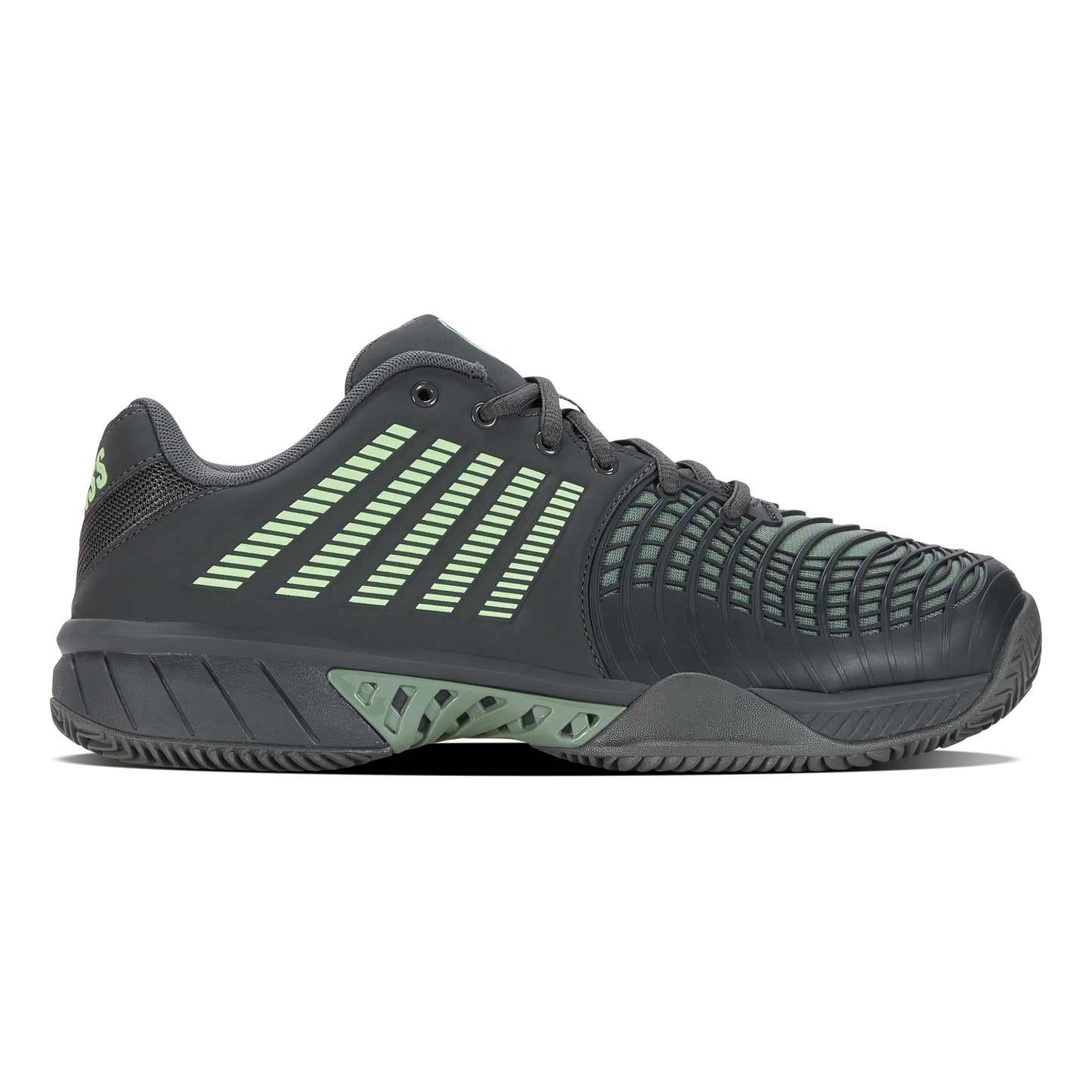 K-Swiss Express Light 3 Sandplatzschuh Herren - dunkelgrün, salbei