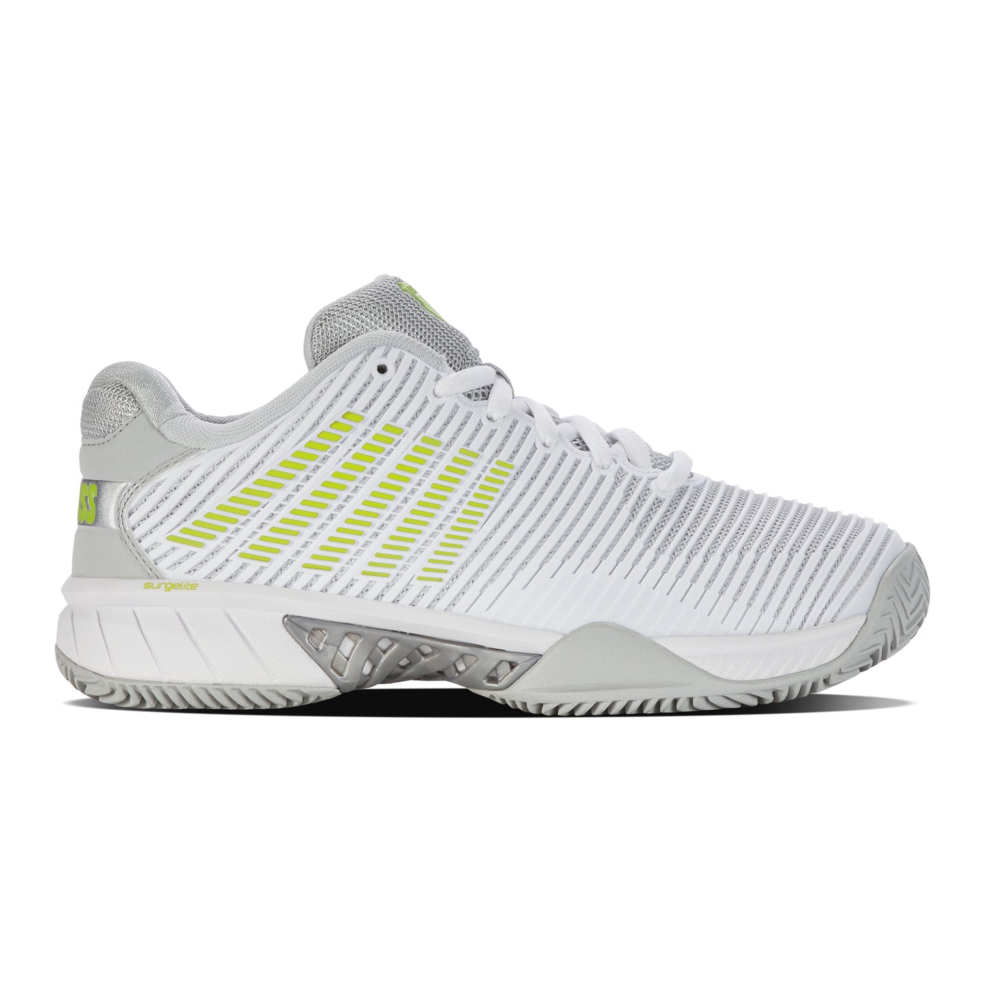 K-Swiss Hypercourt Express 2 CLAY Sandplatzschuh Damen-Weiß,Hellgrau