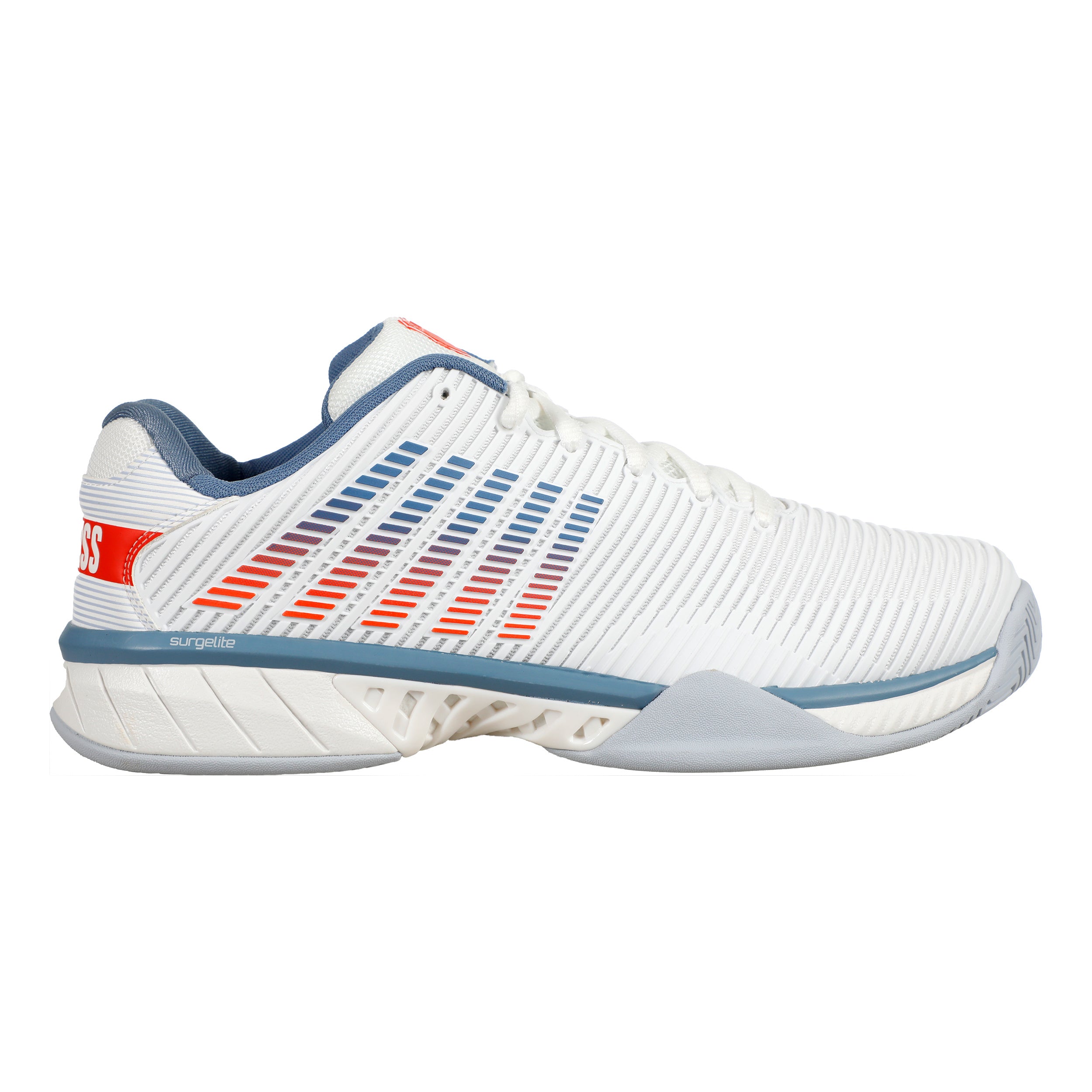 K-Swiss Hypercourt Express 2 Allcourtschuh Herren-Weiß,Hellblau