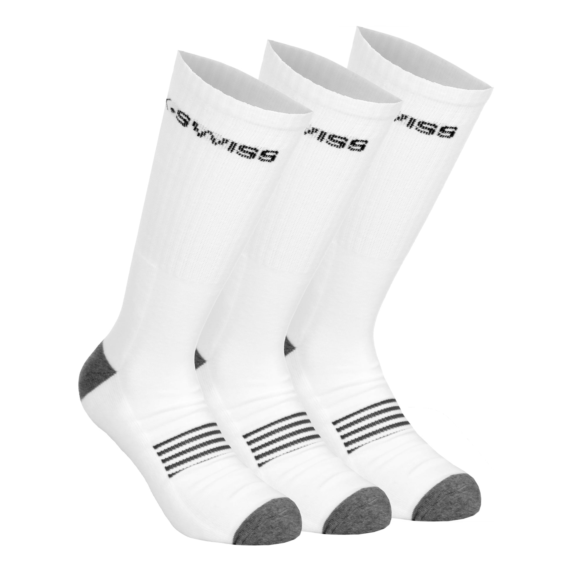 K-Swiss Tennissocken - 3er Pack Unisex-weiß, schwarz