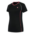 Hypercourt Crew T-Shirt Damen-Schwarz