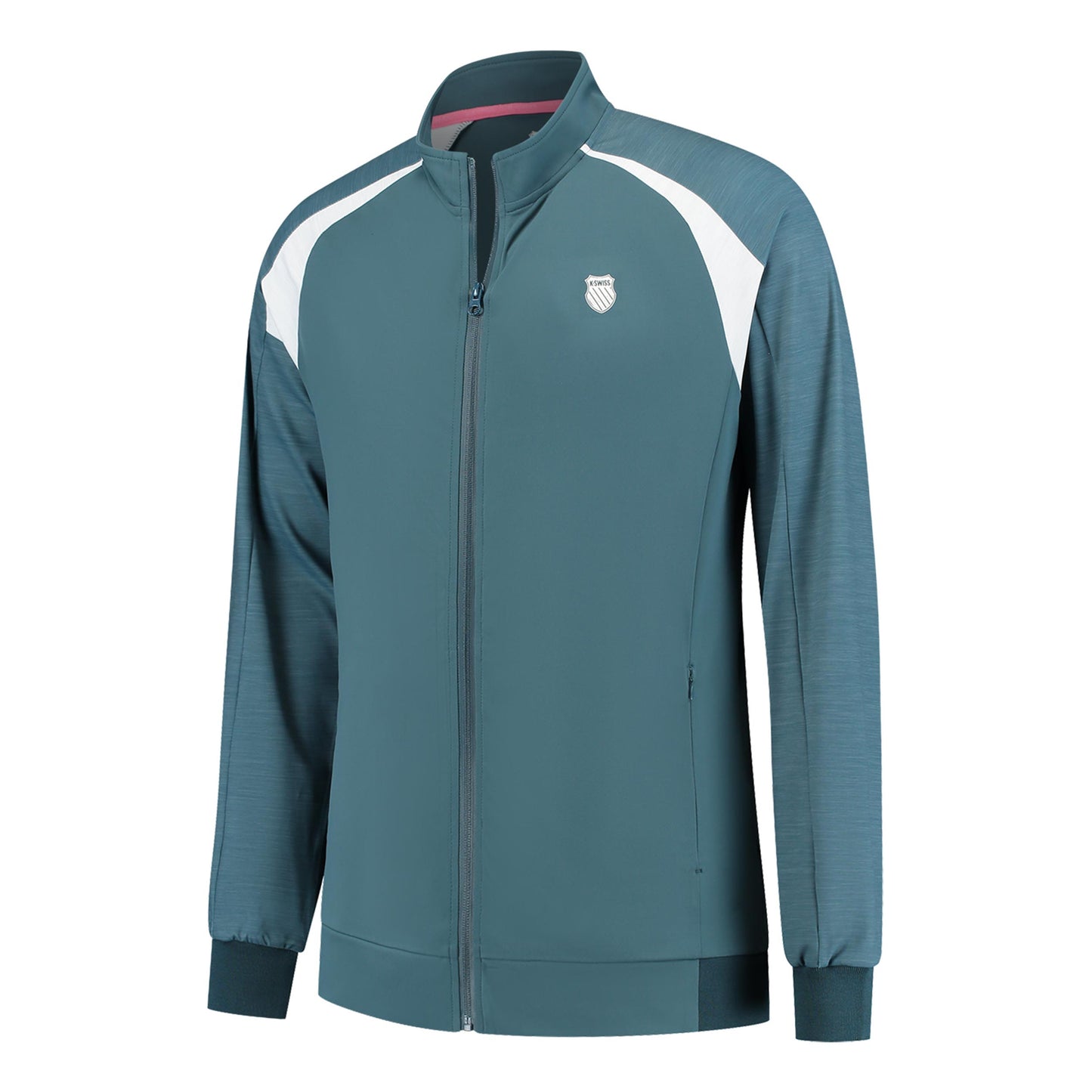 K-Swiss Hypercourt Trainingsjacke Herren-Petrol,Weiß