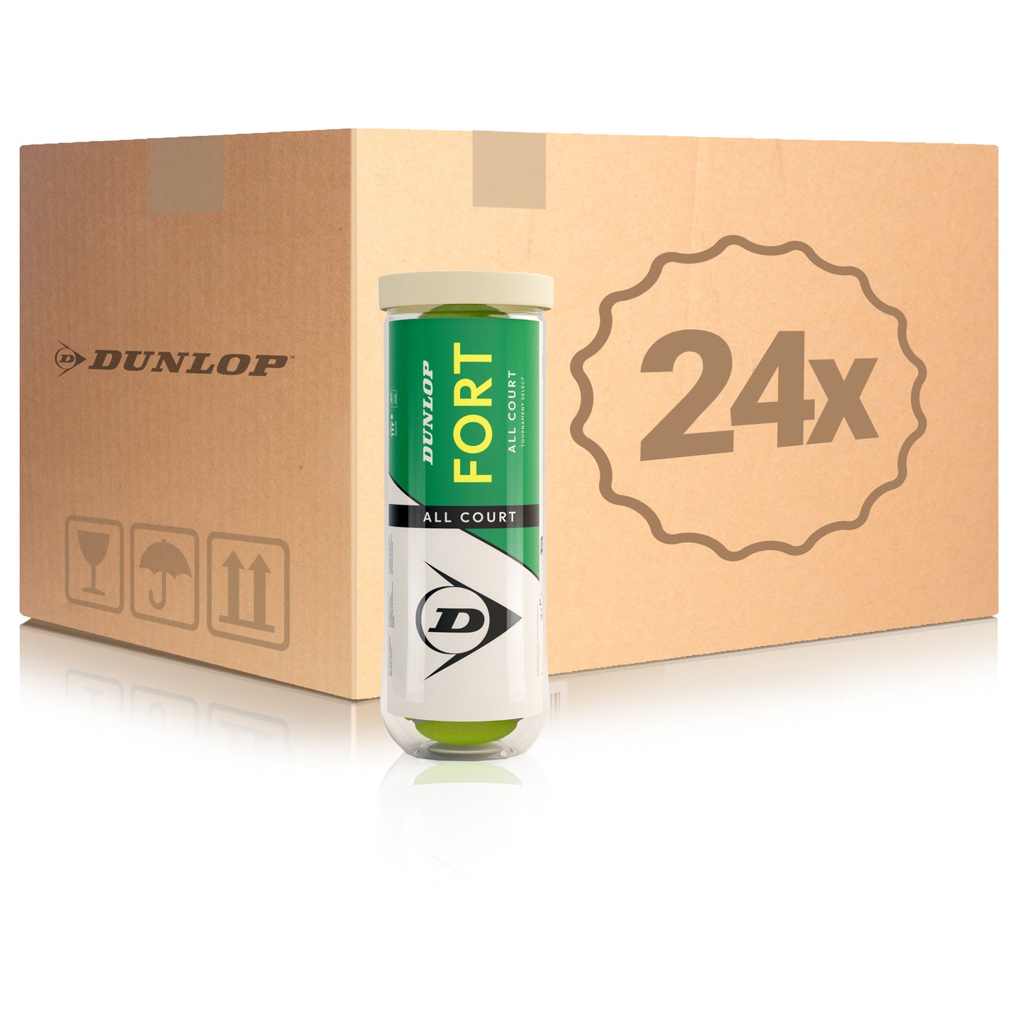 Dunlop 24x 3er Dose Fort All Court