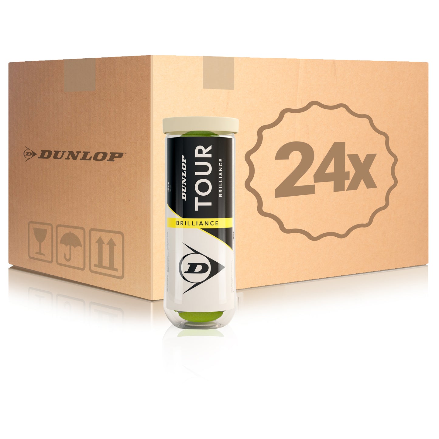 Dunlop 24x 3er Dose Tour Brilliance