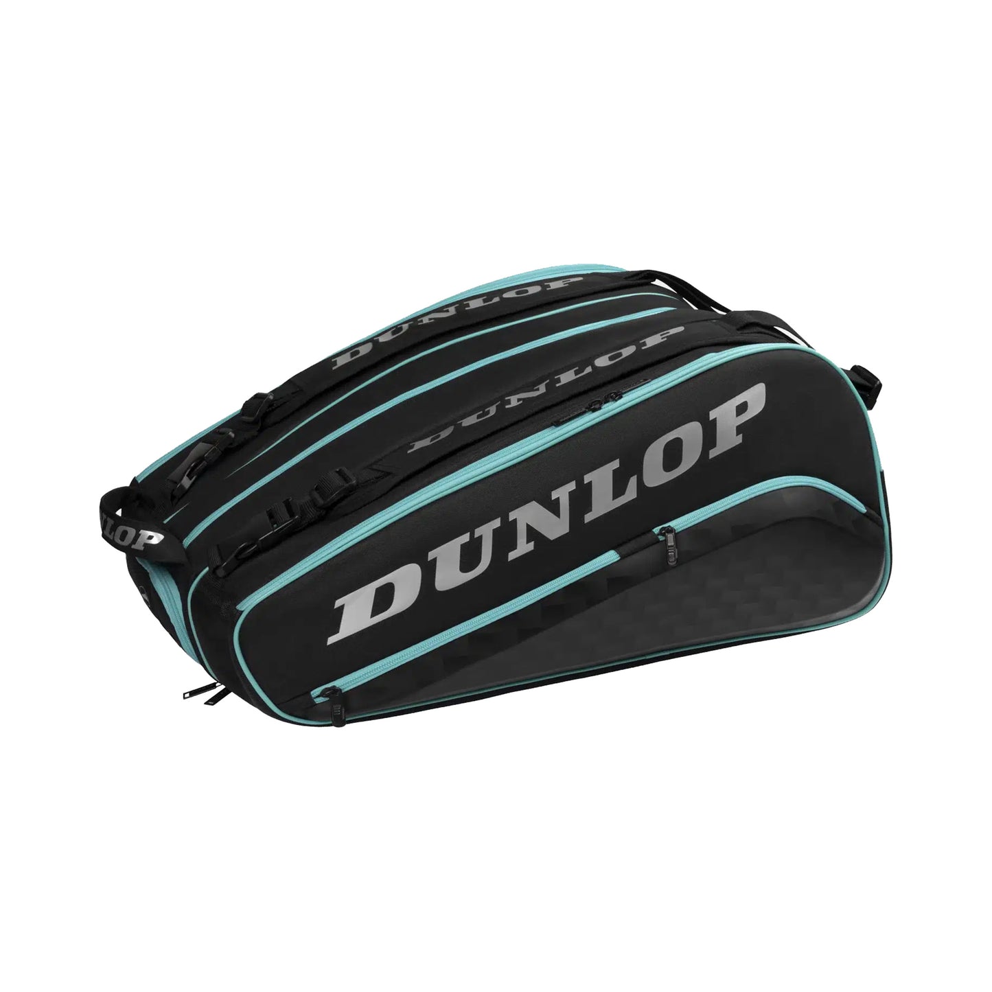 Dunlop Elite Padelschlägertasche-Schwarz,Grün