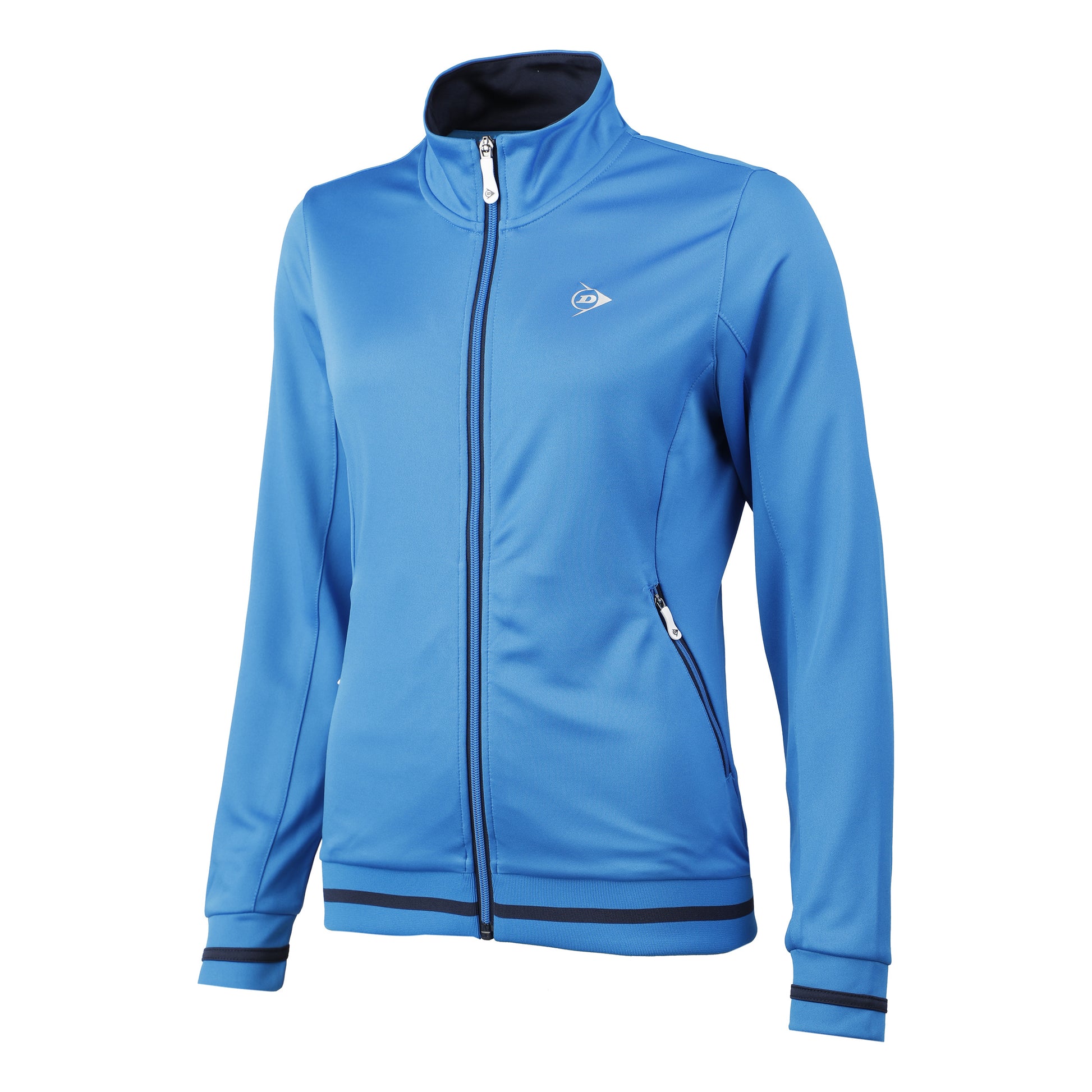 Dunlop Club Line Knitted Trainingsjacke Damen - blau,
