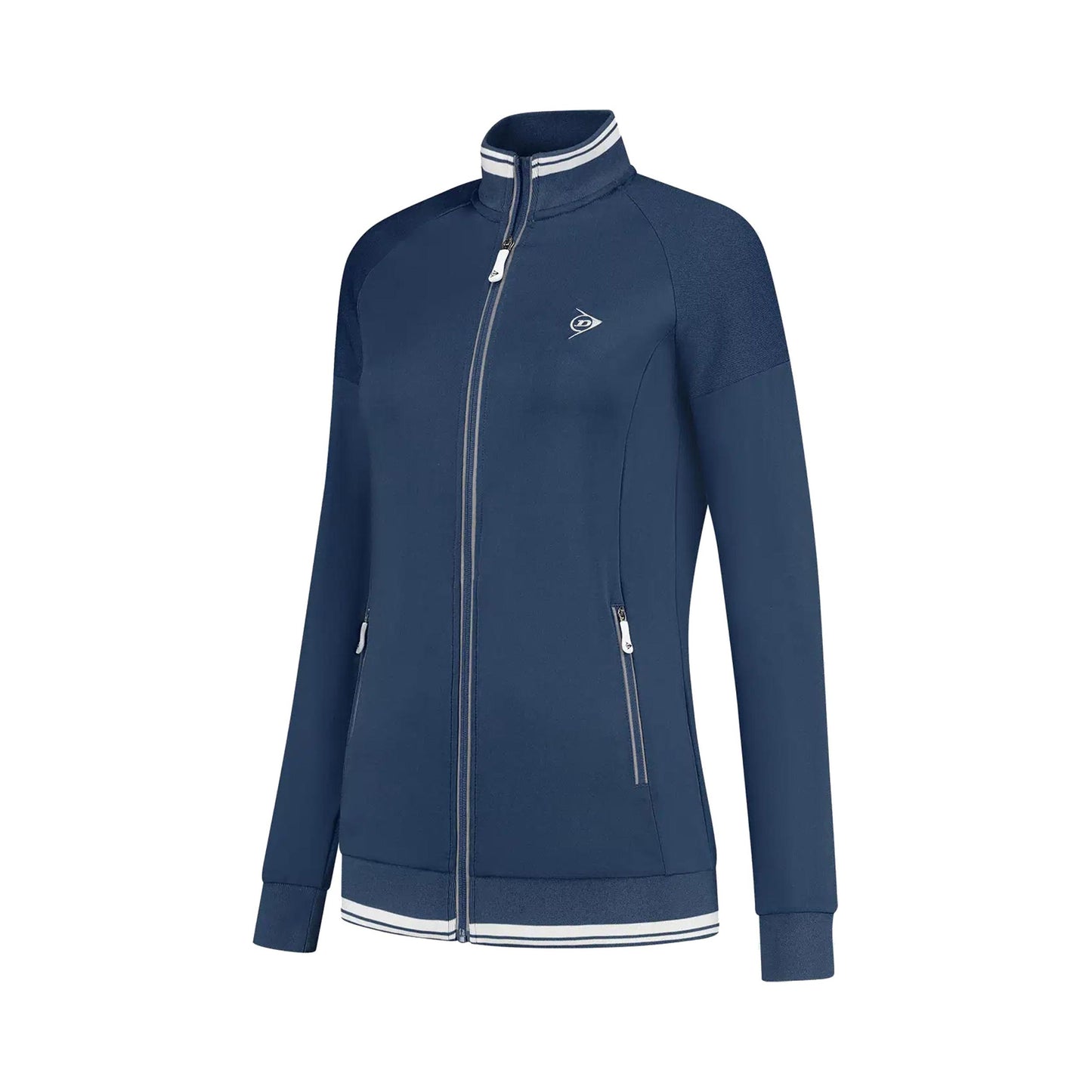 Dunlop Club Knitted Trainingsjacke Mädchen-Dunkelblau