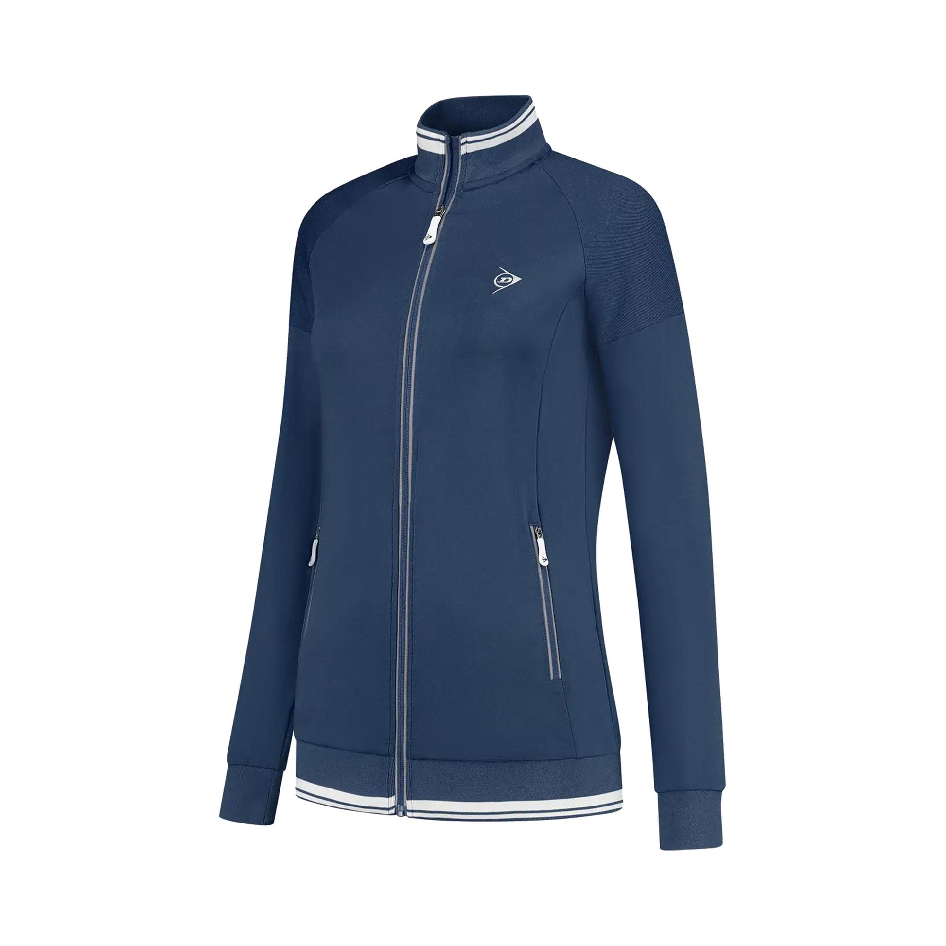 Dunlop Club Knitted Trainingsjacke Mädchen-Dunkelblau