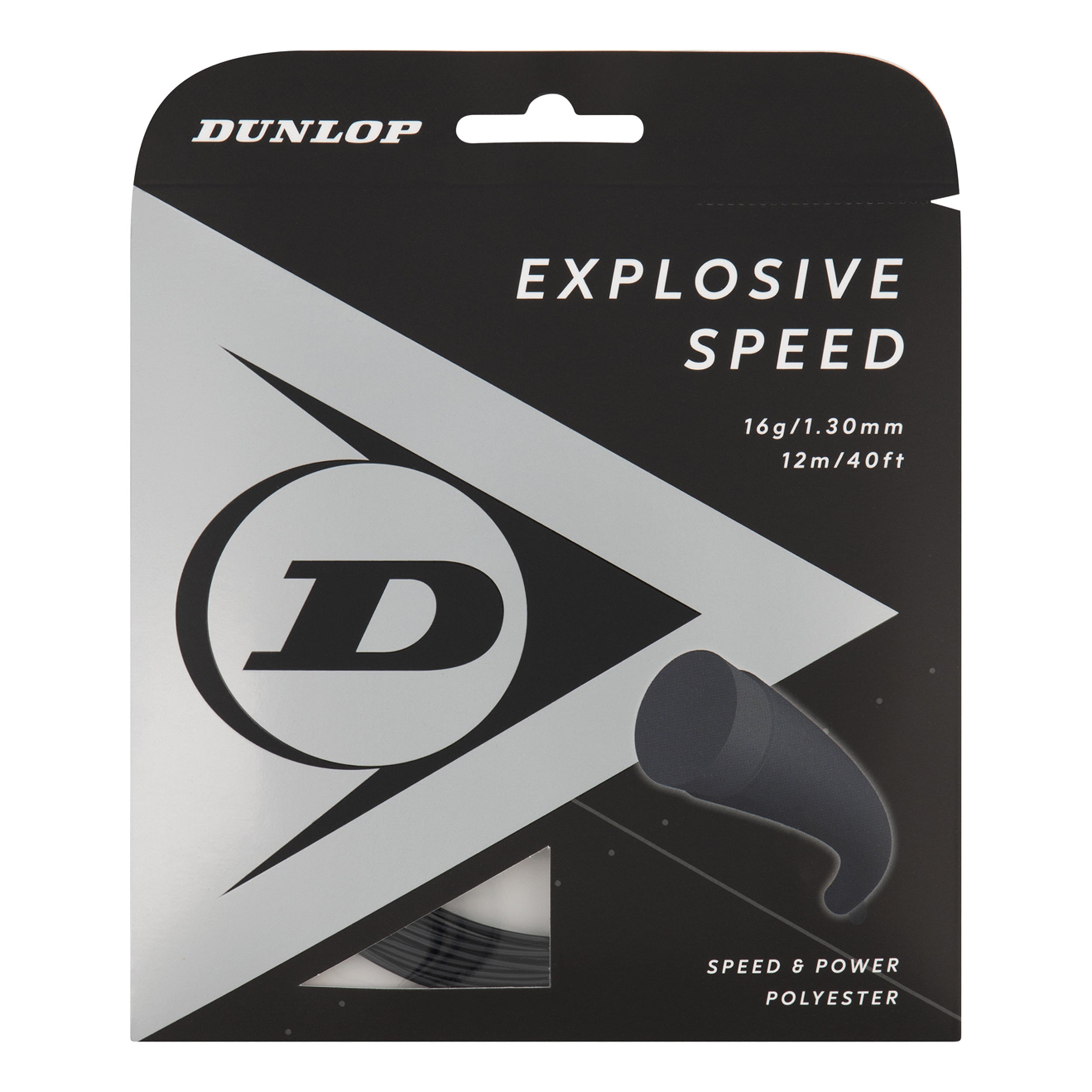 Dunlop Explosive Speed Saitenset 12m-Schwarz