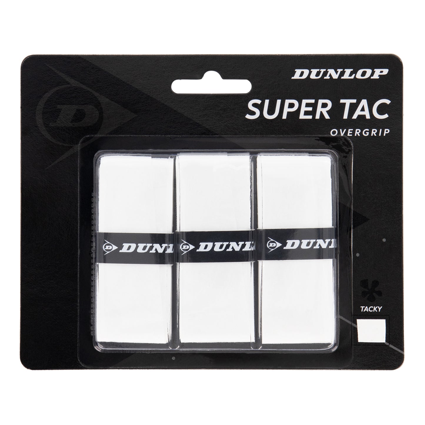 Dunlop Super Tac 3er Pack-Weiß