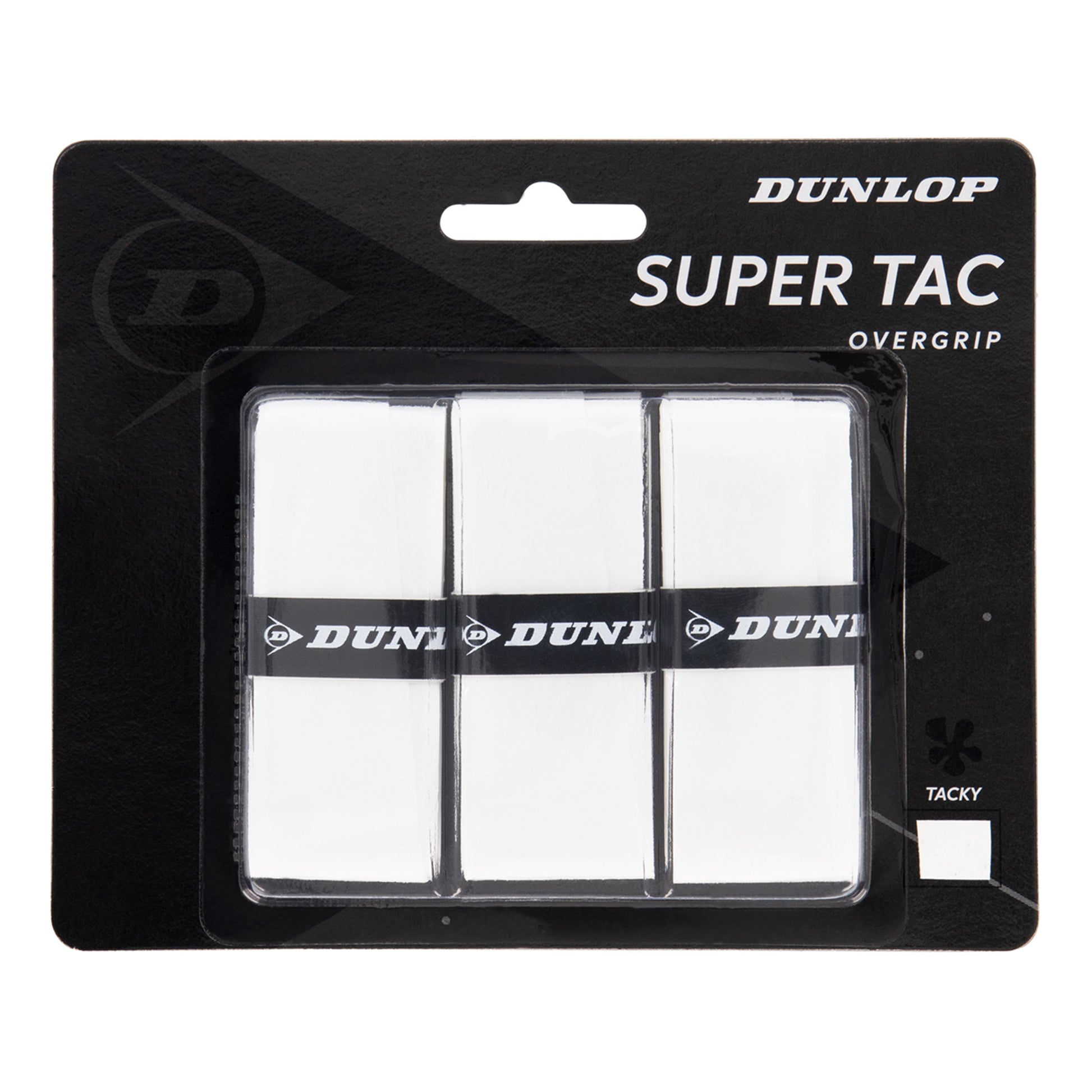 Dunlop Super Tac 3er Pack-Weiß