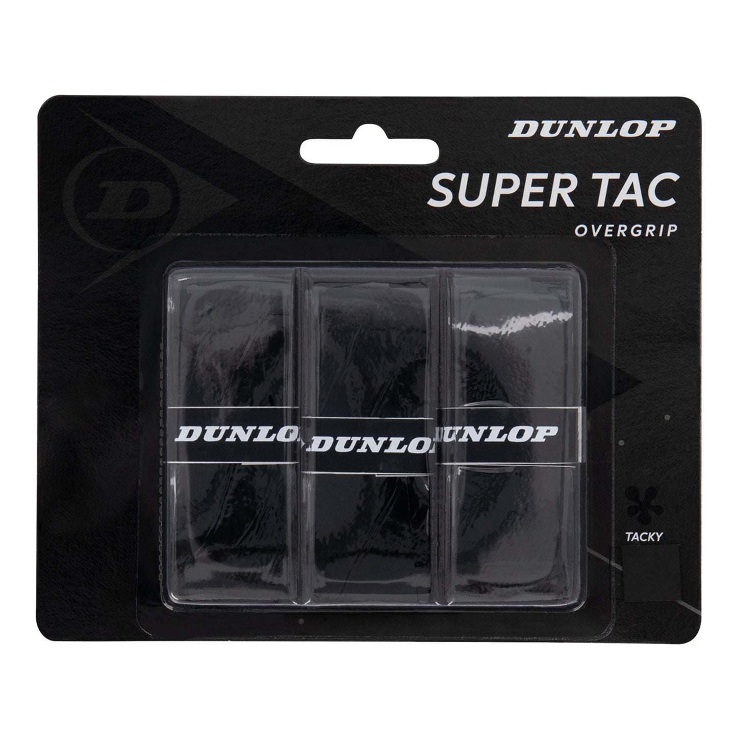 Dunlop Super Tac 3er Pack - schwarz