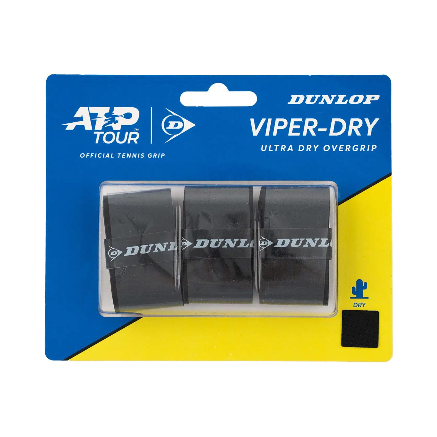 Dunlop ATP Viperdry 3er Pack - schwarz