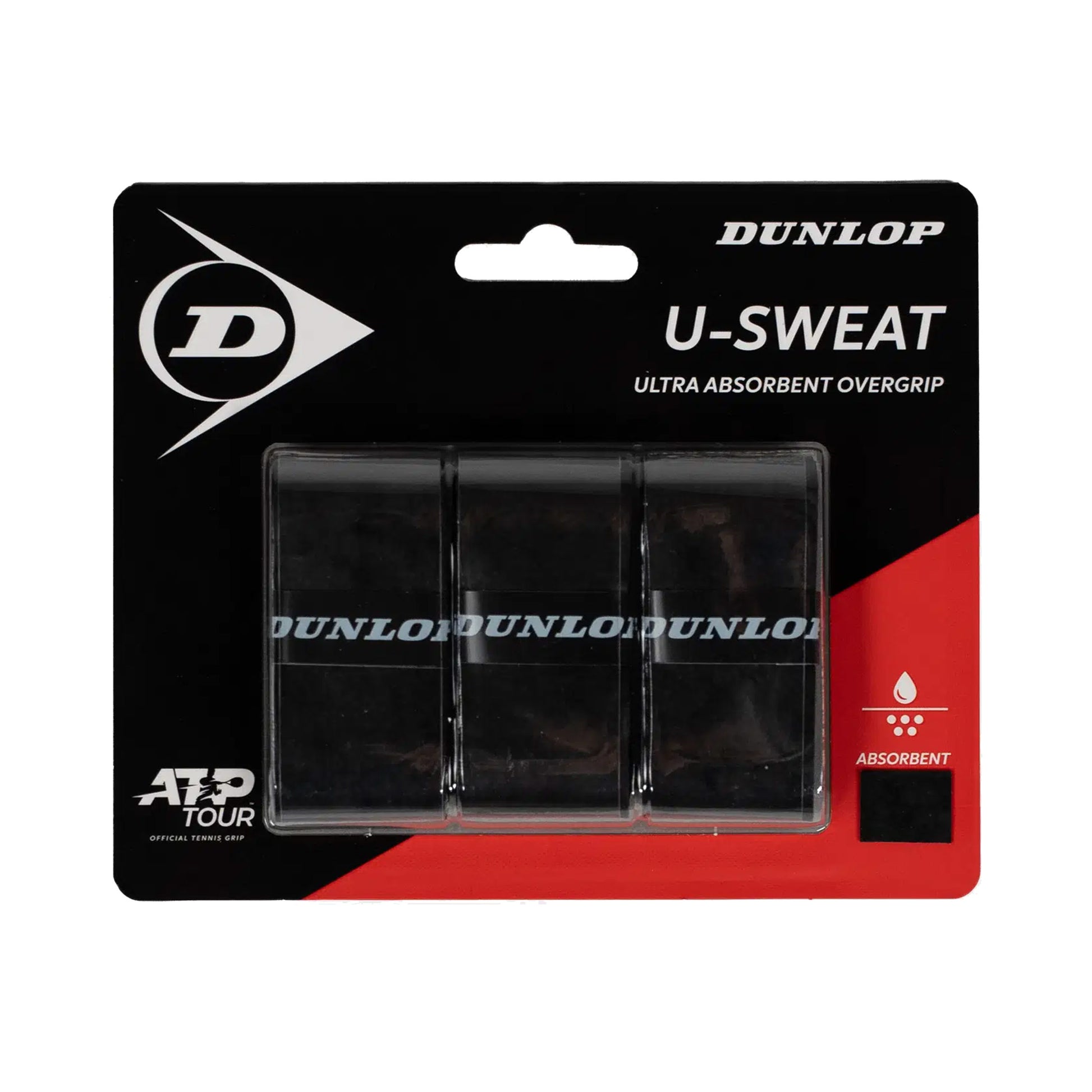 Dunlop U-Sweat 3er Pack - schwarz