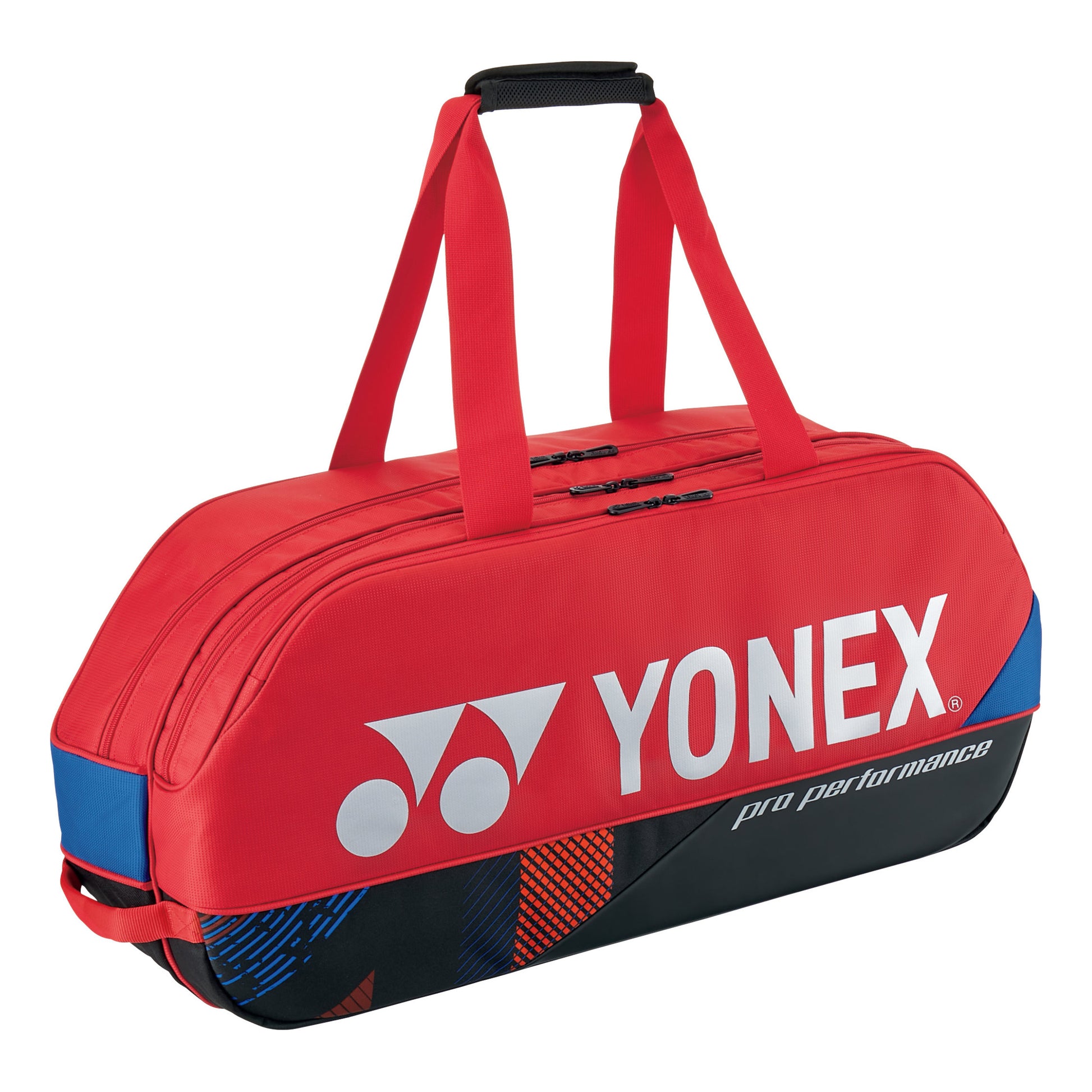 Yonex Pro Tournament Bag Schlägertasche 3er-Rot,Blau