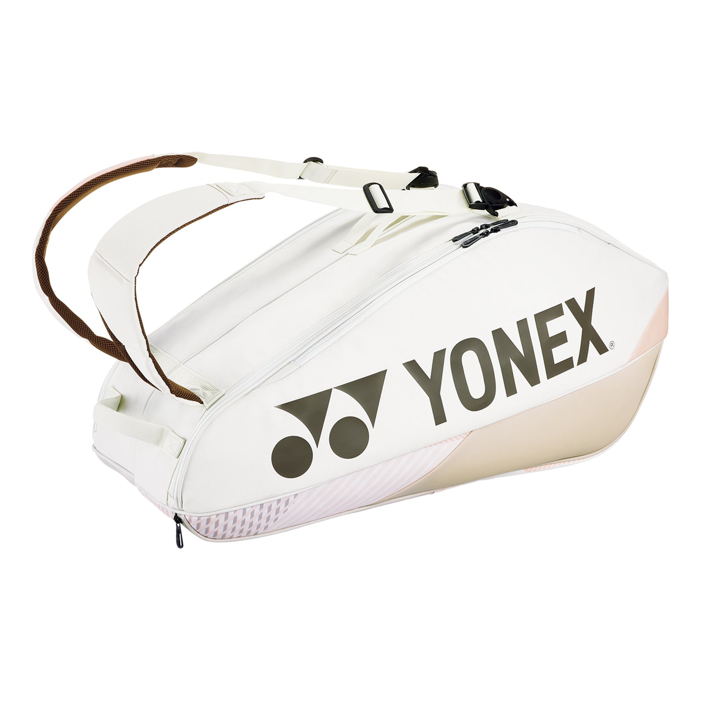 Yonex Pro Racquet Bag Sand Beige Schlägertasche 8er-Beige,Rosa