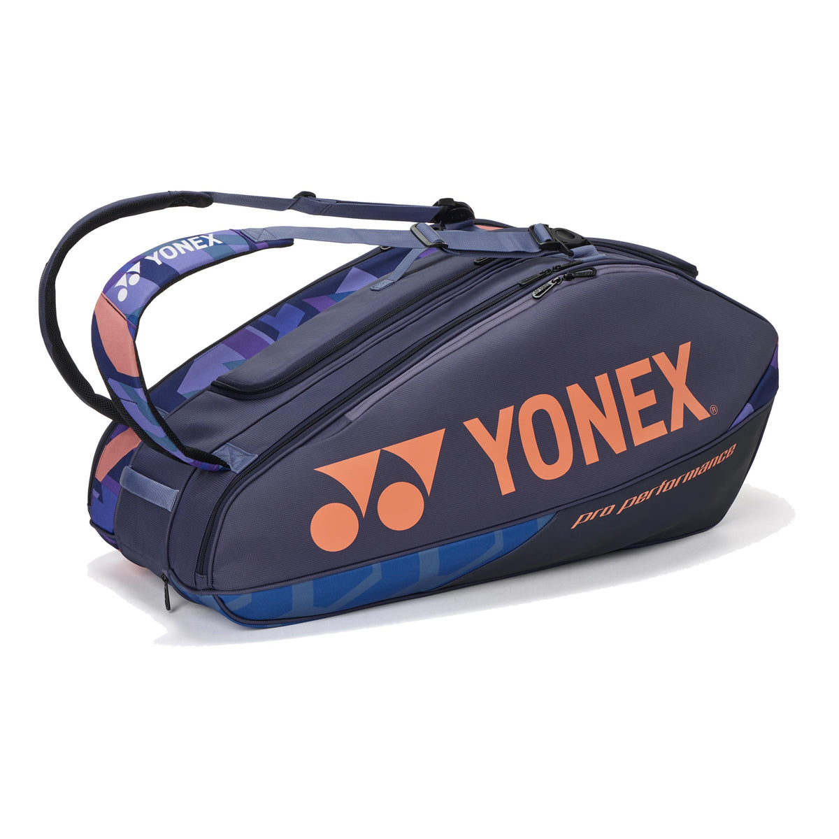 Yonex Pro Racquet Bag Schlägertasche 9er-Blau,Orange