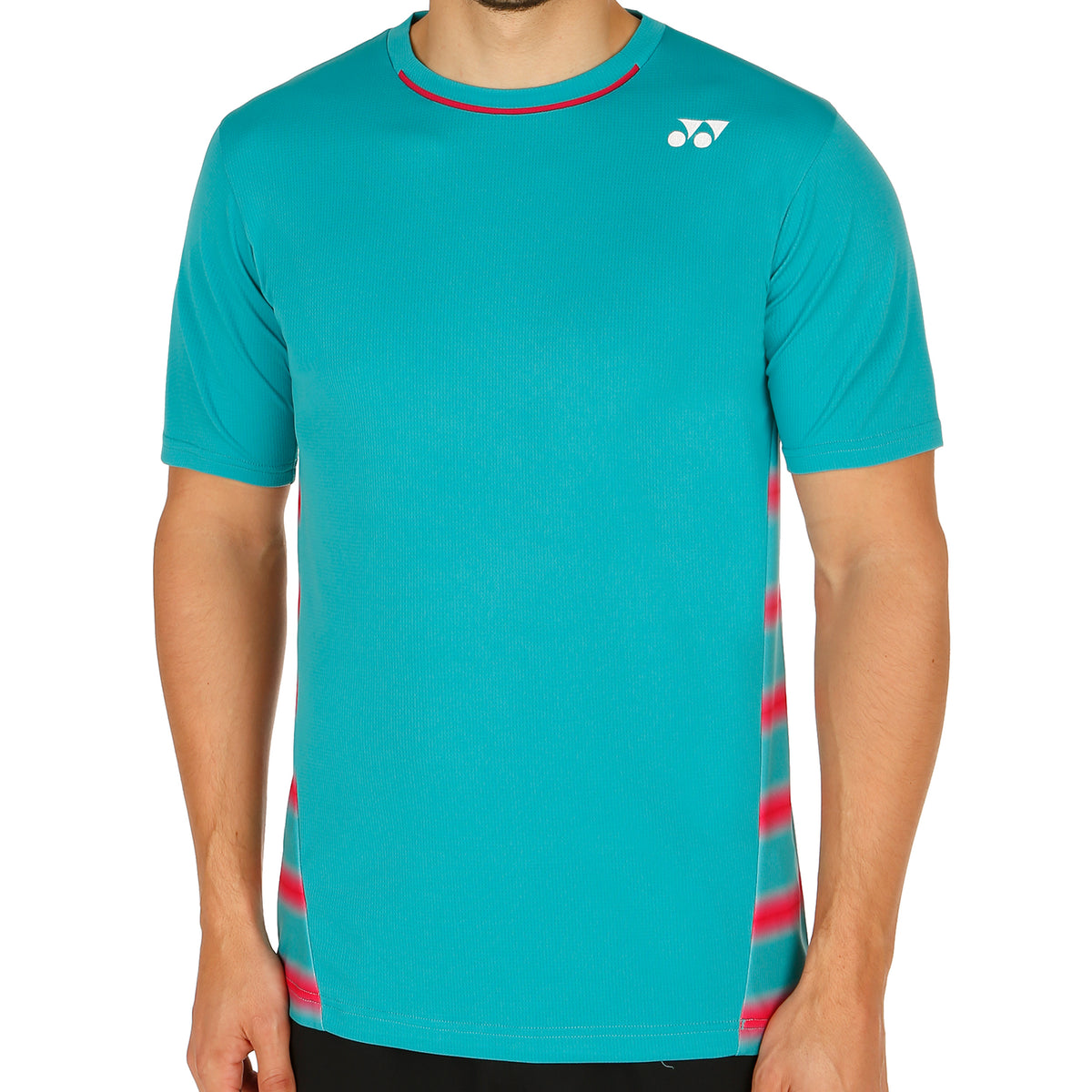 Yonex Wawrinka T-Shirt Herren - türkis, rot