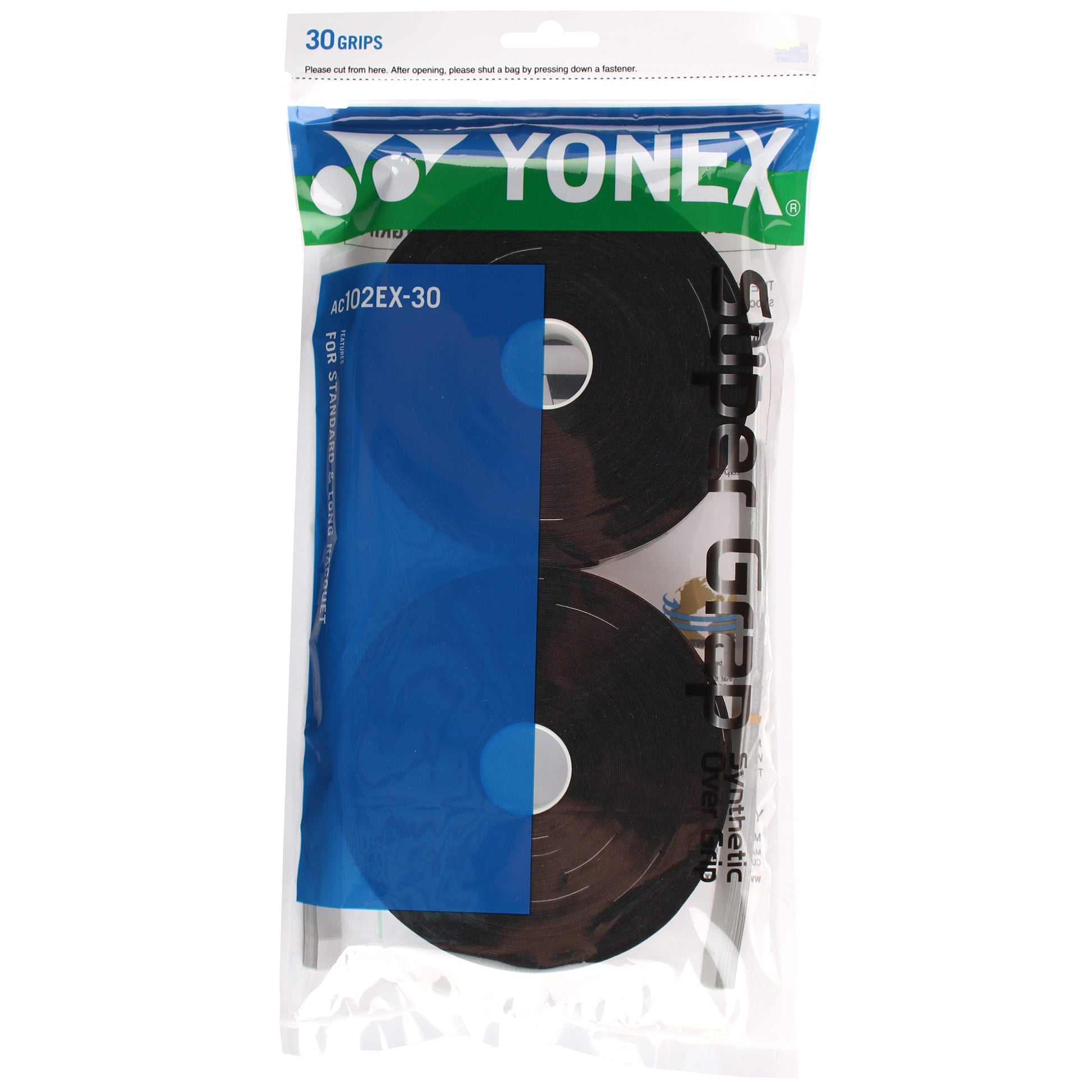 Yonex Super Grap 30er Pack-Schwarz