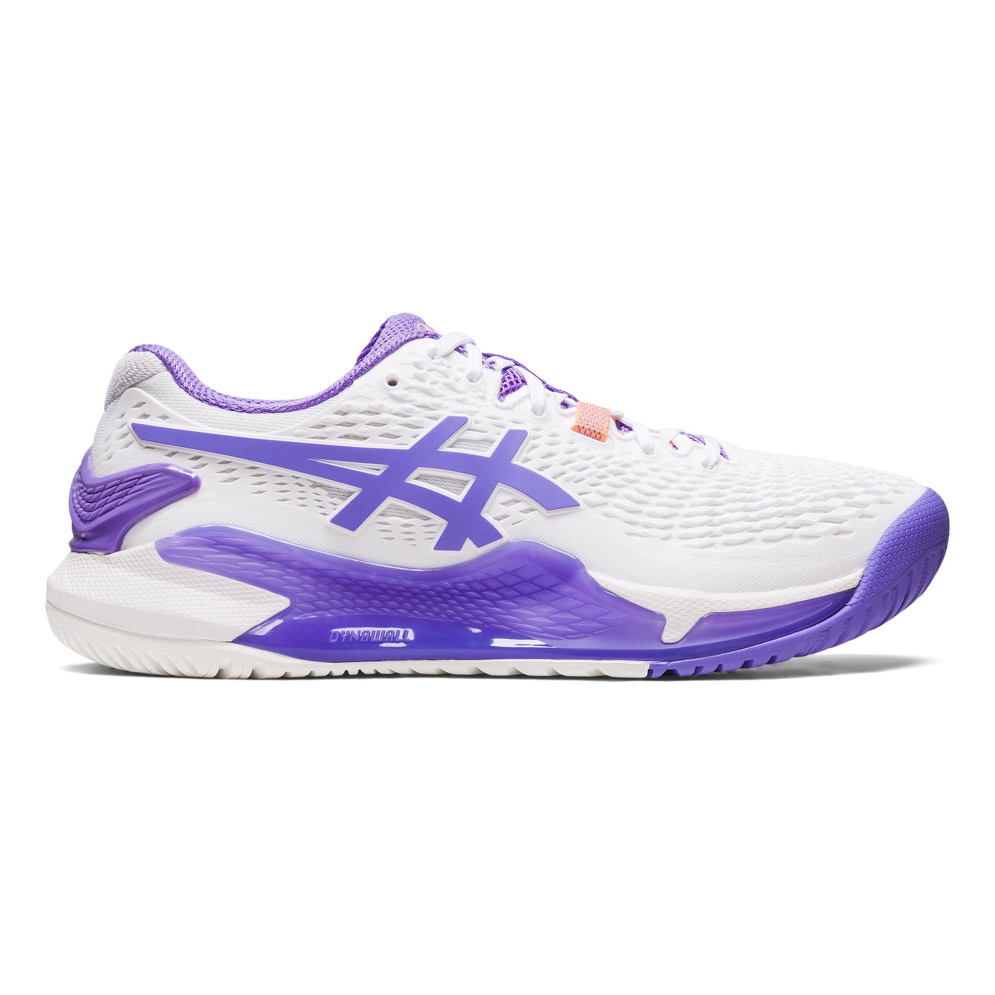ASICS Gel-Resolution 9 Allcourtschuh Damen - weiß, flieder