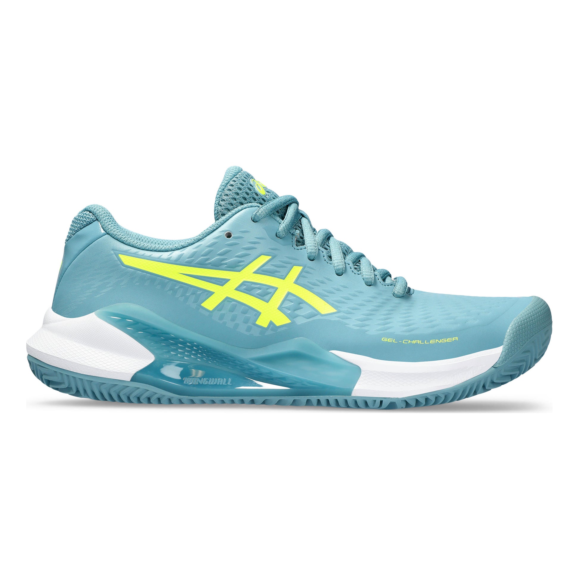 ASICS Gel-Challenger 14 Sandplatzschuh Damen - petrol, weiß