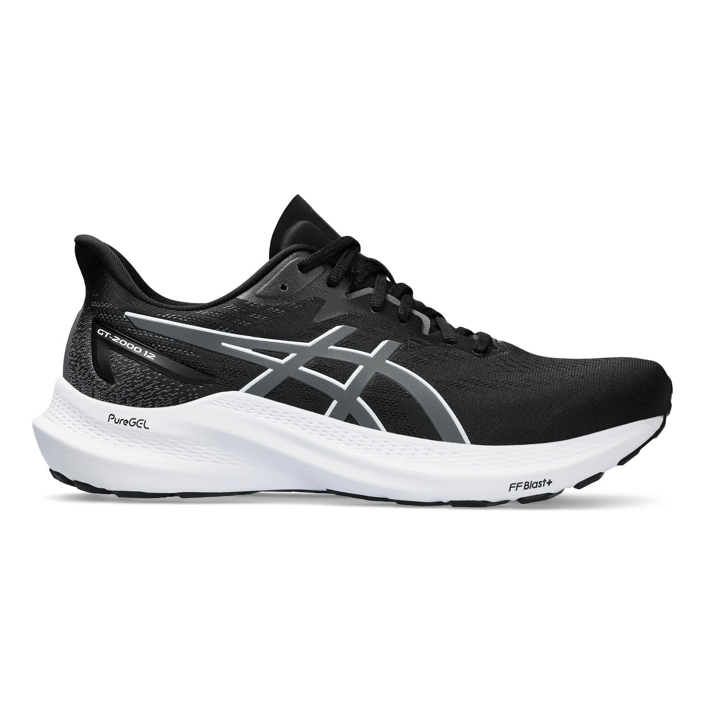 ASICS GT-2000 12 Stabilitätsschuh Herren - schwarz, grau