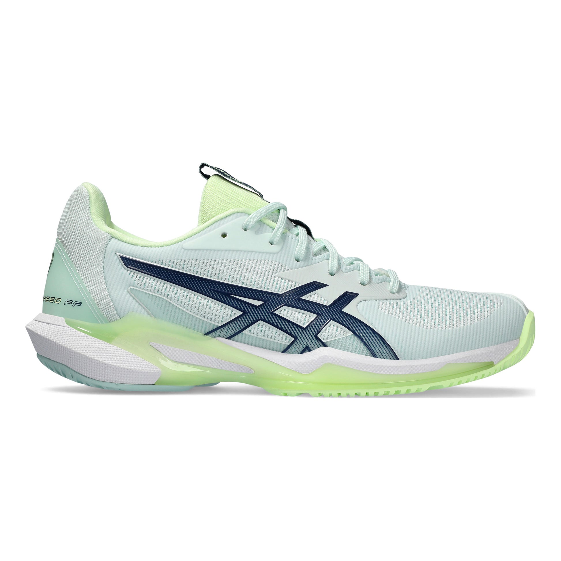 ASICS Solution Speed FF 3 Allcourtschuh Damen - mint, dunkelblau