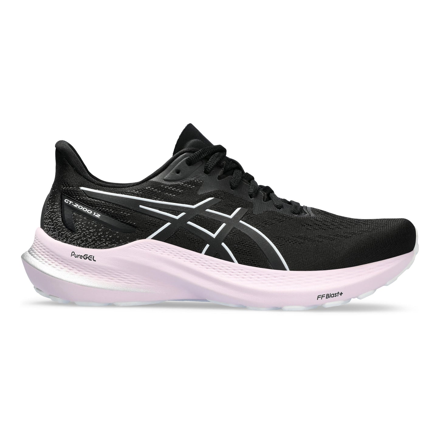 ASICS GT-2000 12 Stabilitätsschuh Damen - schwarz, rosa